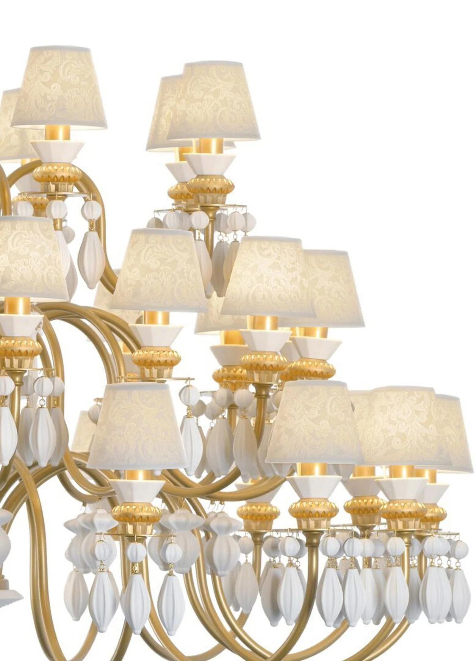 Lladro Belle De Nuit 40 Lights Chandelier (US) - Image 13