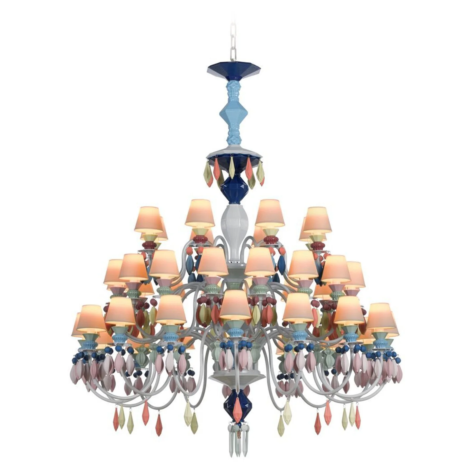 Lladro Belle De Nuit 40 Lights Chandelier (US) - Image 16