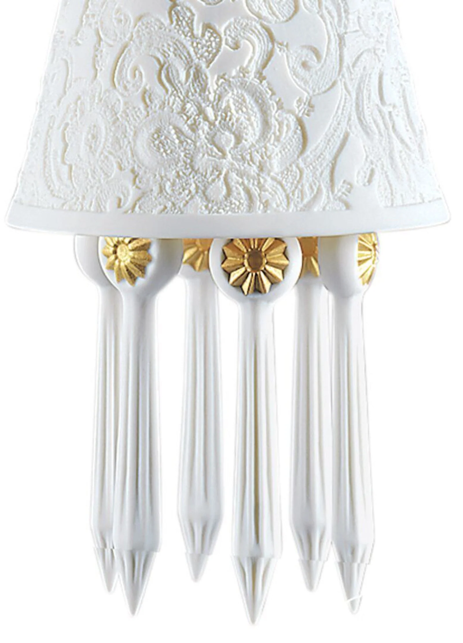 Lladro Belle De Nuit Ceiling Lamp With Lithophane (US) - Image 3