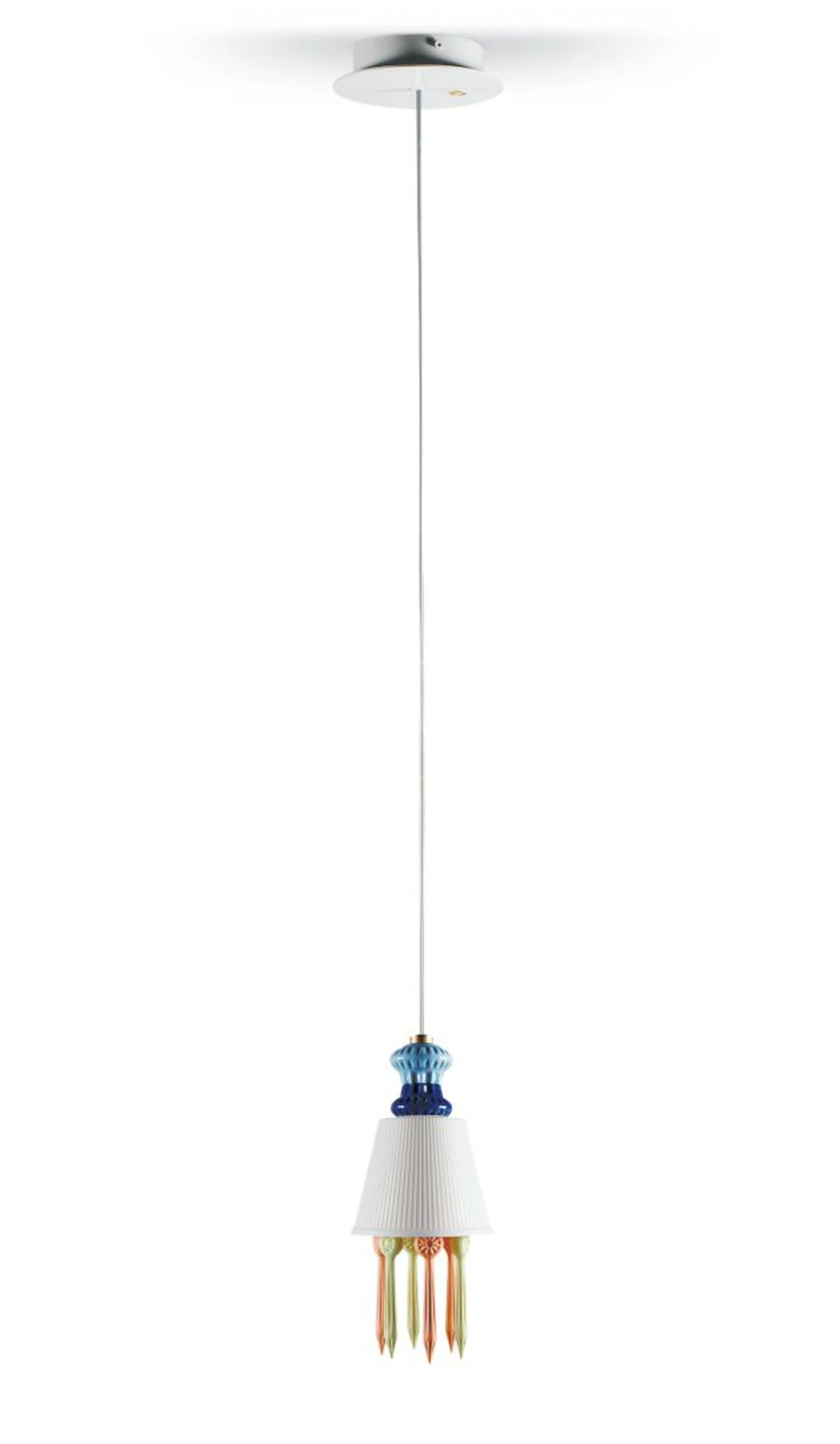 Lladro Belle De Nuit Ceiling Lamp With Lithophane (US) - Image 6