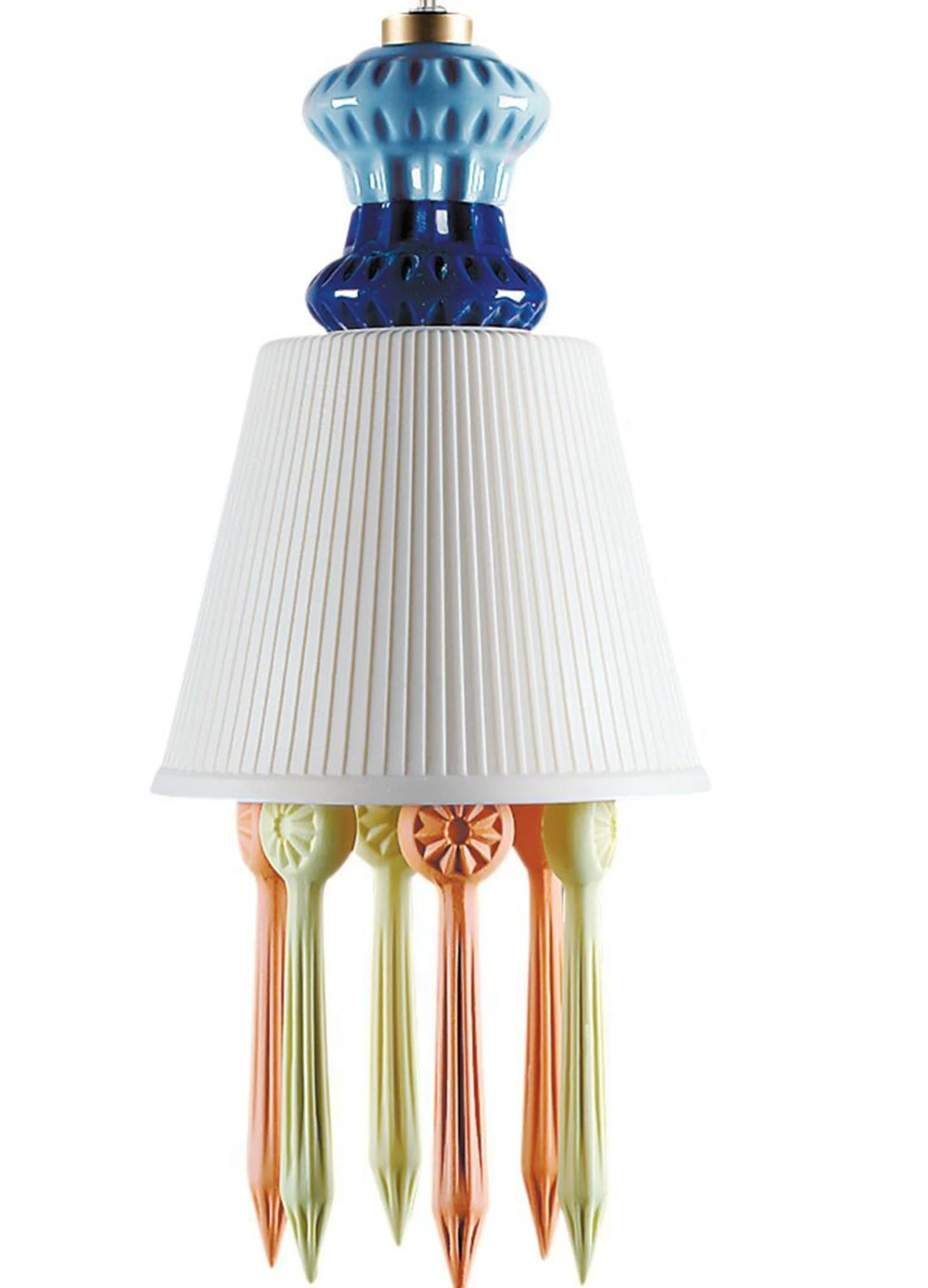 Lladro Belle De Nuit Ceiling Lamp With Lithophane (US) - Image 7