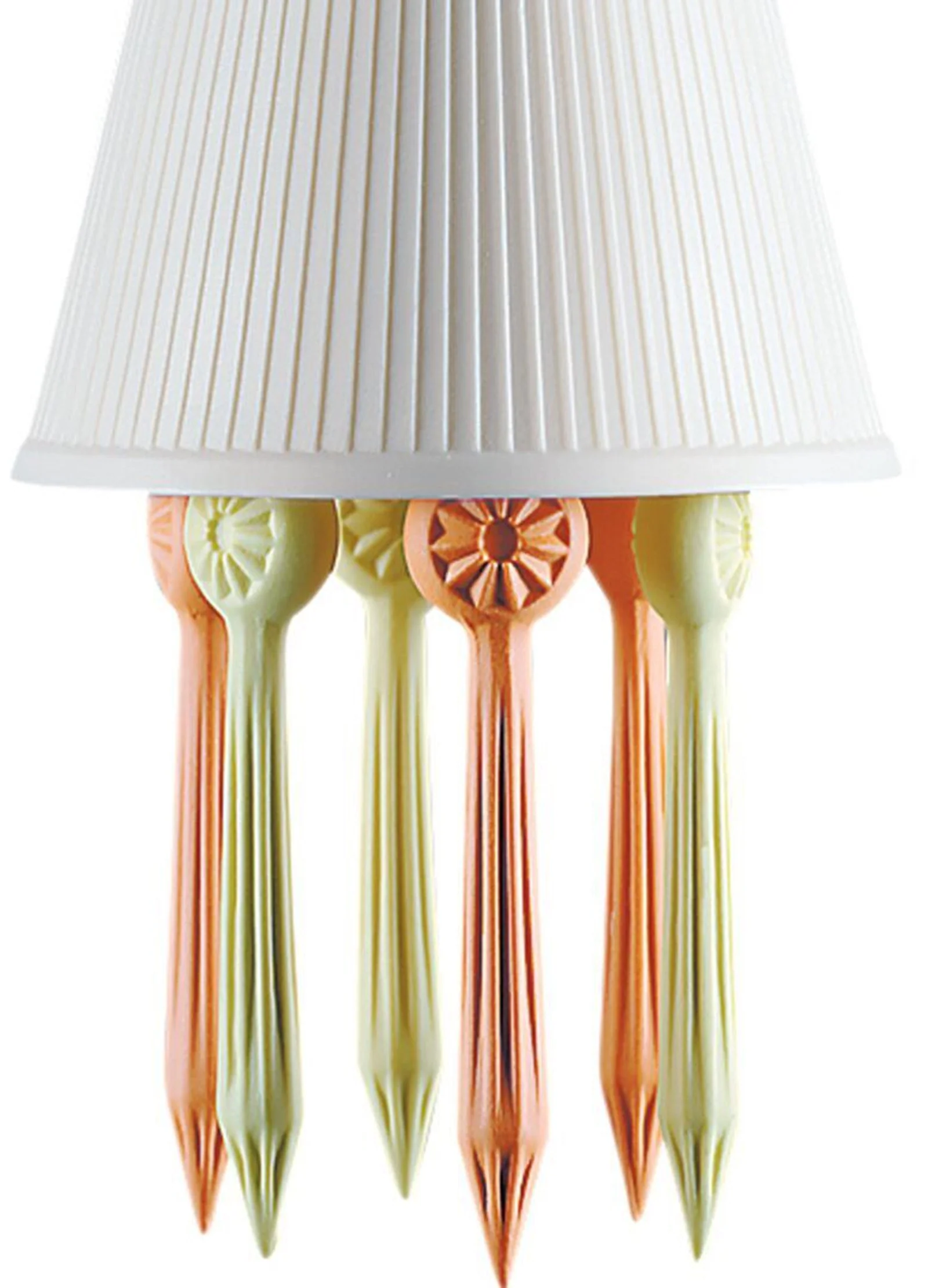 Lladro Belle De Nuit Ceiling Lamp With Lithophane (US) - Image 8
