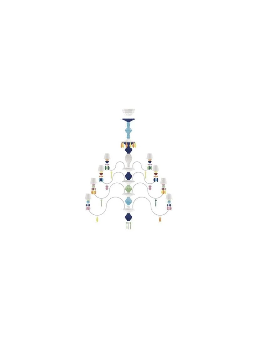 Lladro Belle De Nuit Chandelier - Image 2