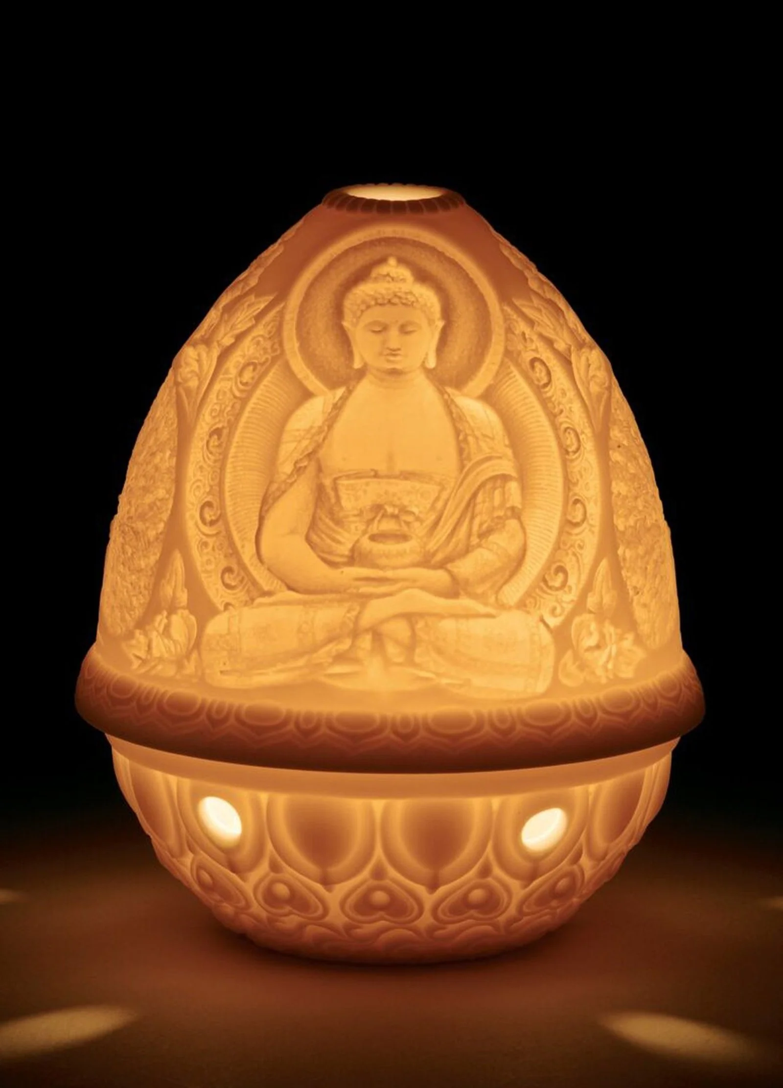 Lladro Buddha Lithophane - Image 2