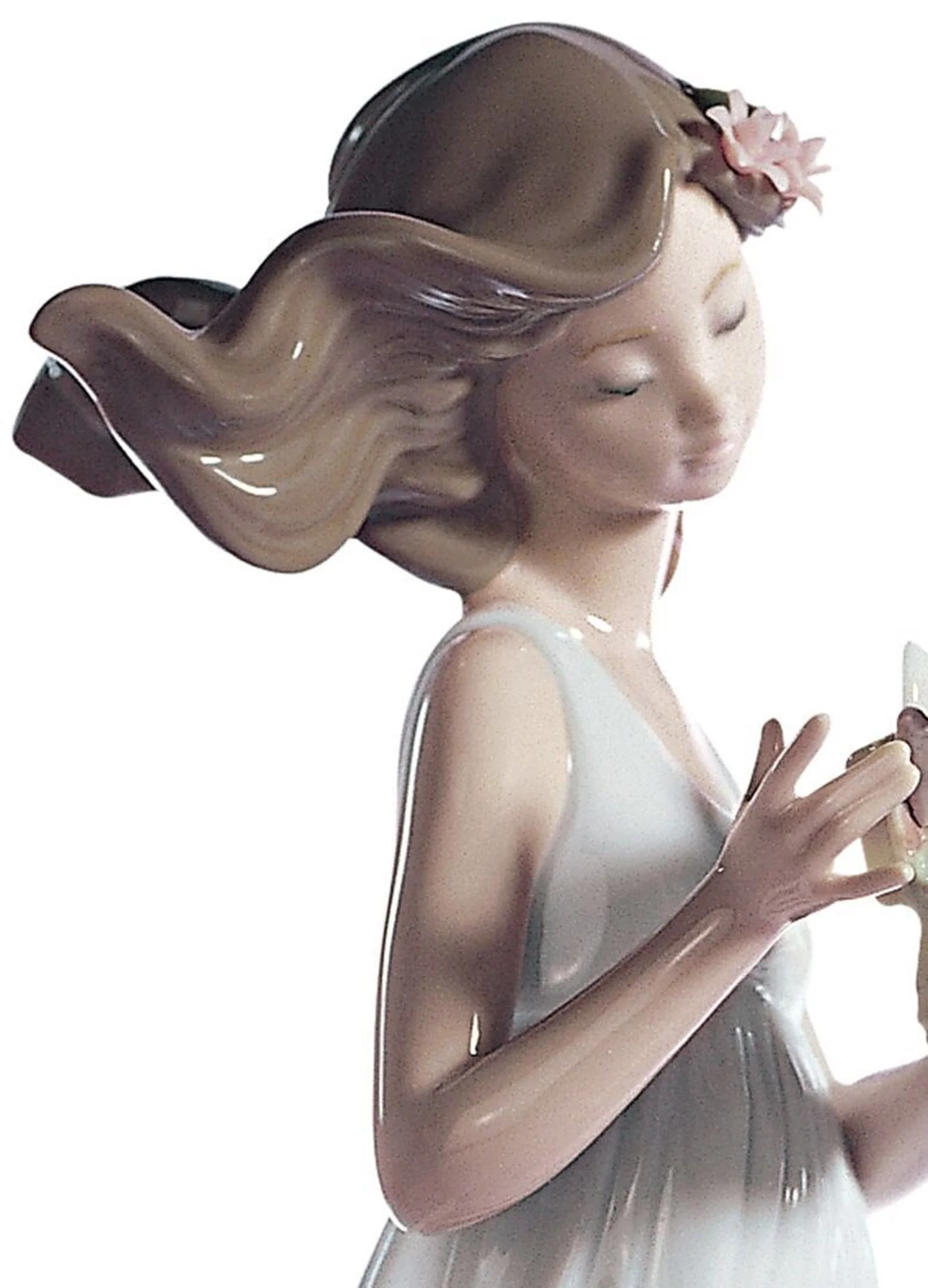 Lladro Butterfly Treasures Woman Figurine - Image 2