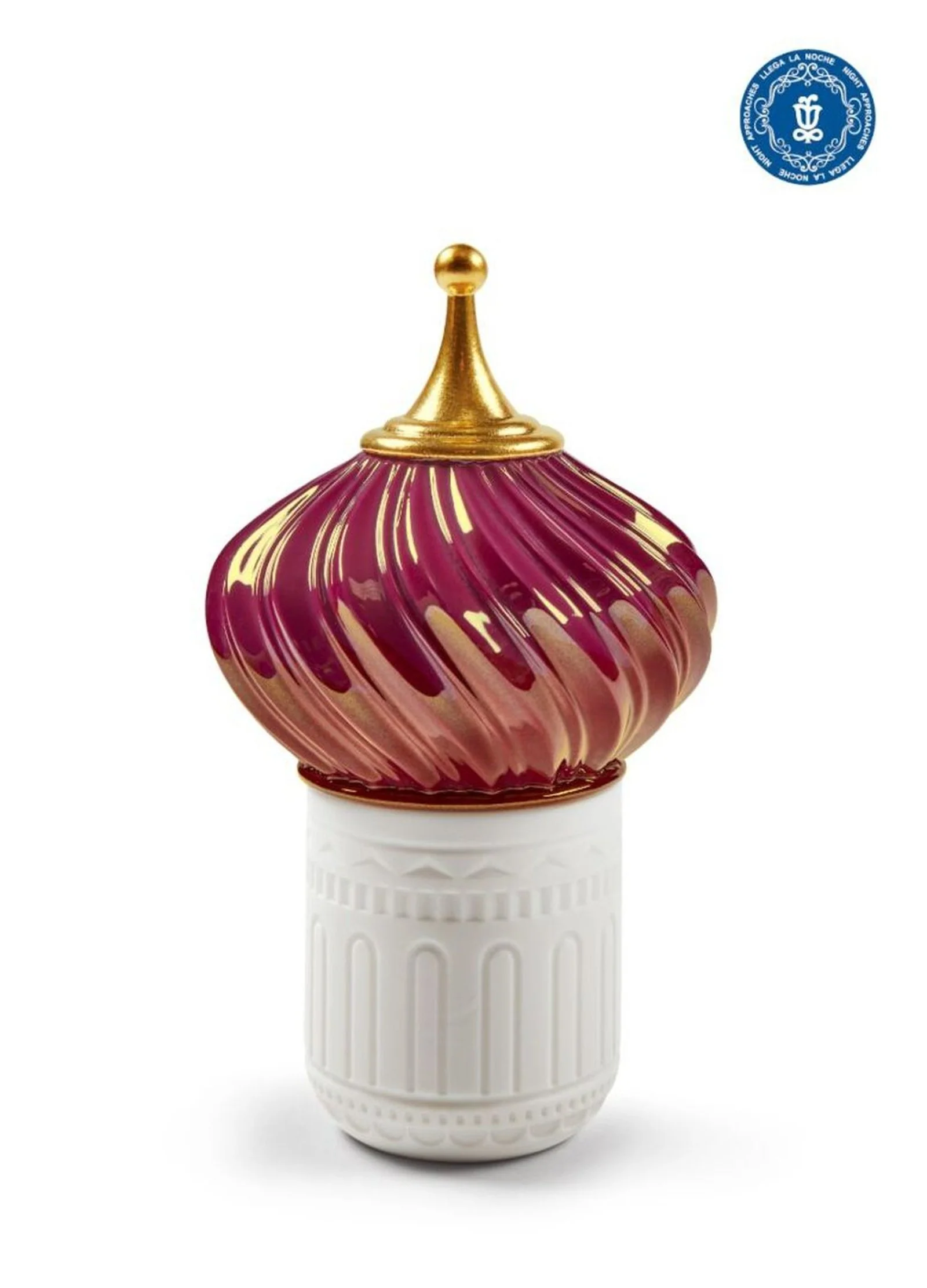Lladro Candy Spire Candle 1001 Lights Night approaches Scent - Image 6