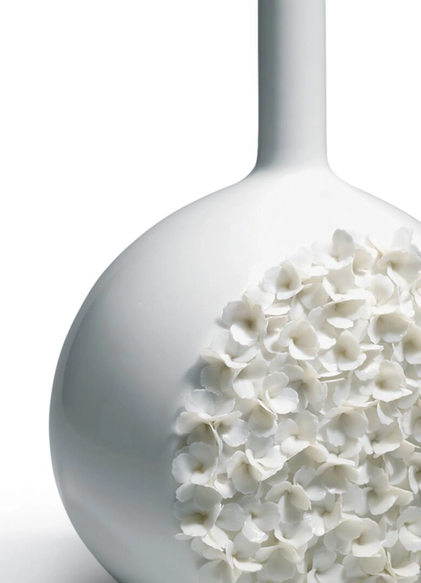 Lladro Canvas Vase Flowers Tapestry Vase - Image 2