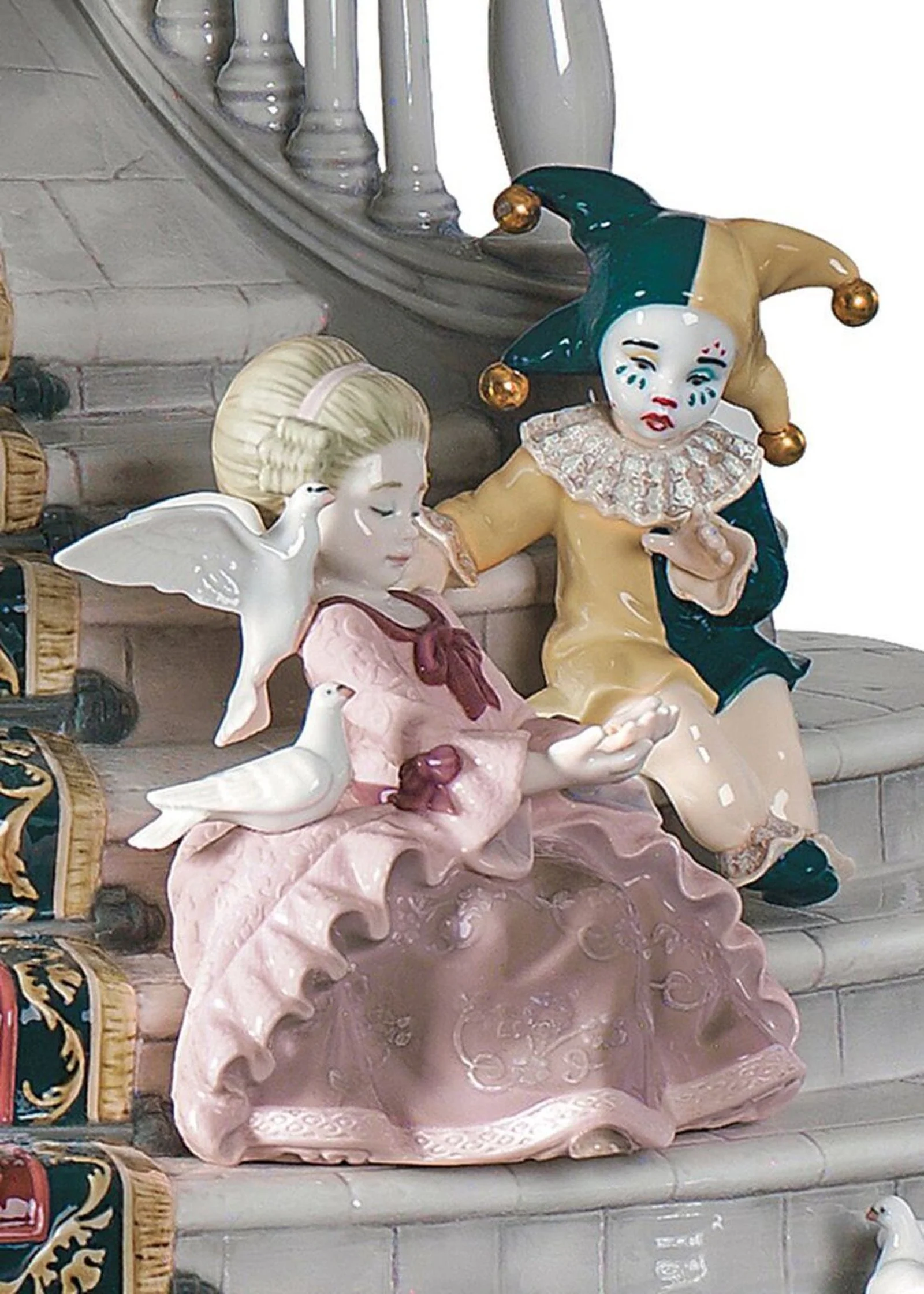 Lladro Carnival in Venice Sculpture - Limited Edition - Image 2