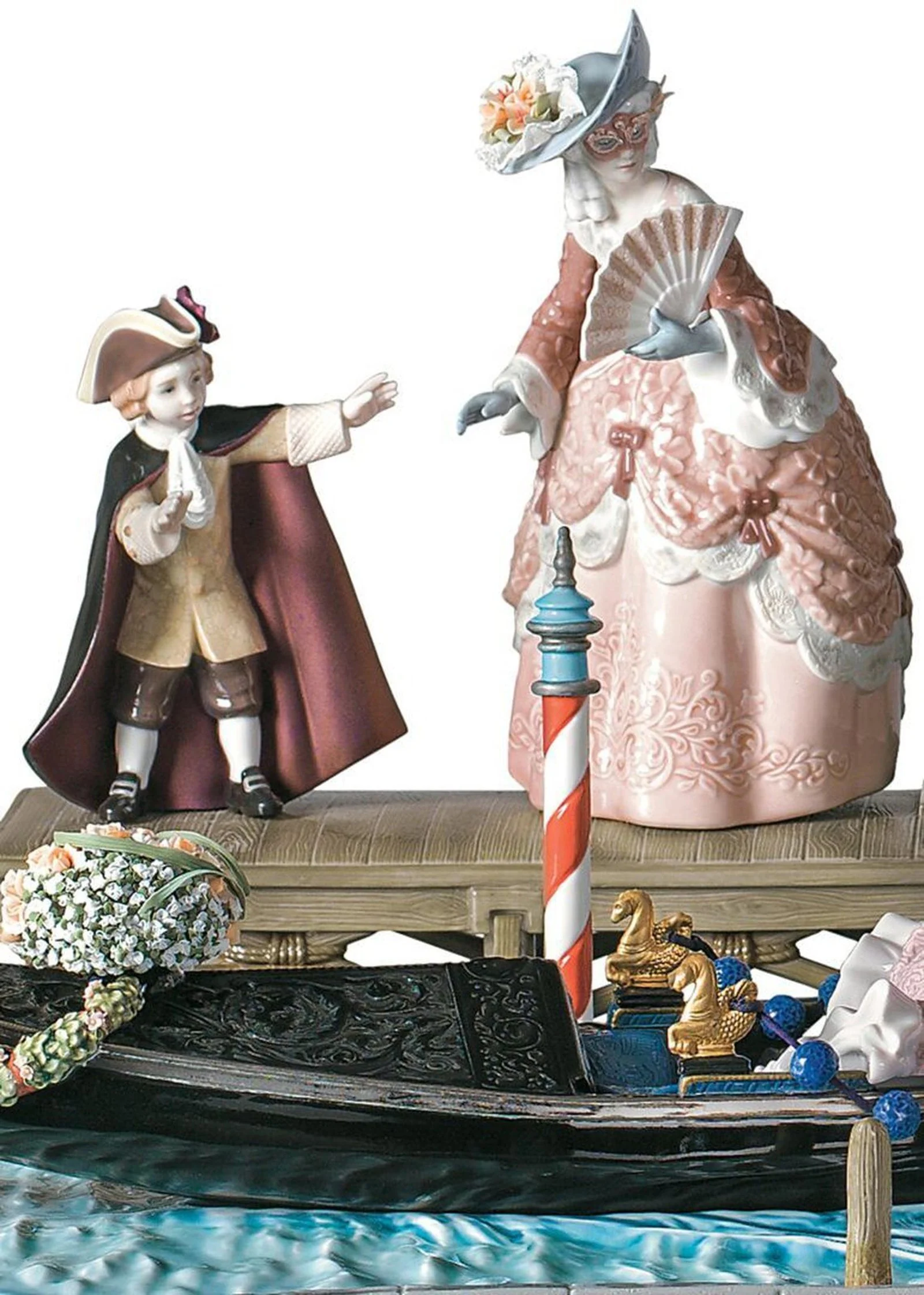 Lladro Carnival in Venice Sculpture - Limited Edition - Image 4