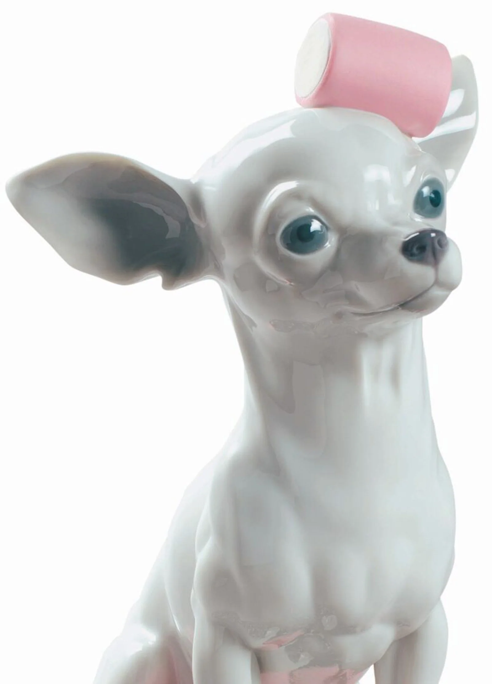 Lladro Chihuahua with Marshmallows Dog Figurine - Image 4
