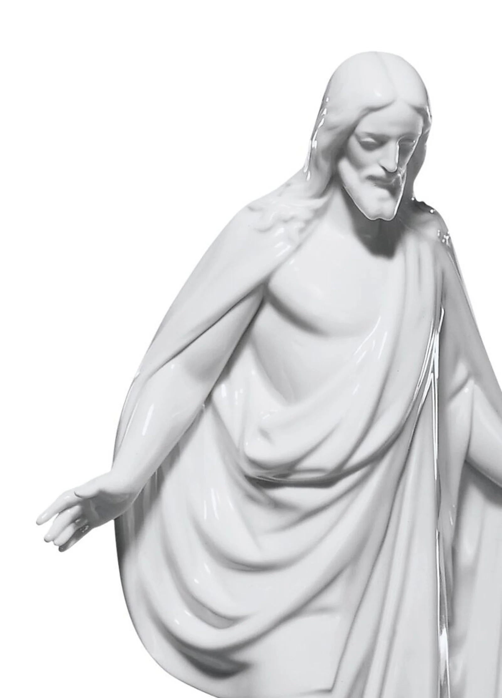 Lladro Christ Figurine Left/ Right - Image 4