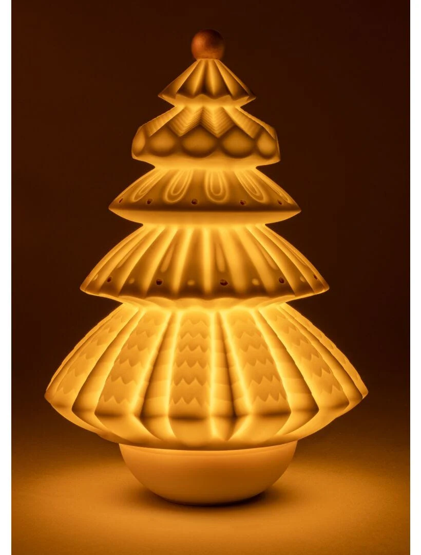 Lladro Christmas Tree Lamp - Image 4