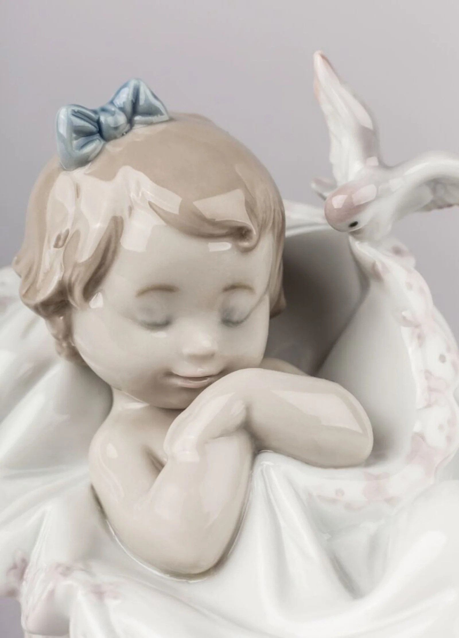 Lladro Comforting Dreams Girl Figurine - Image 2