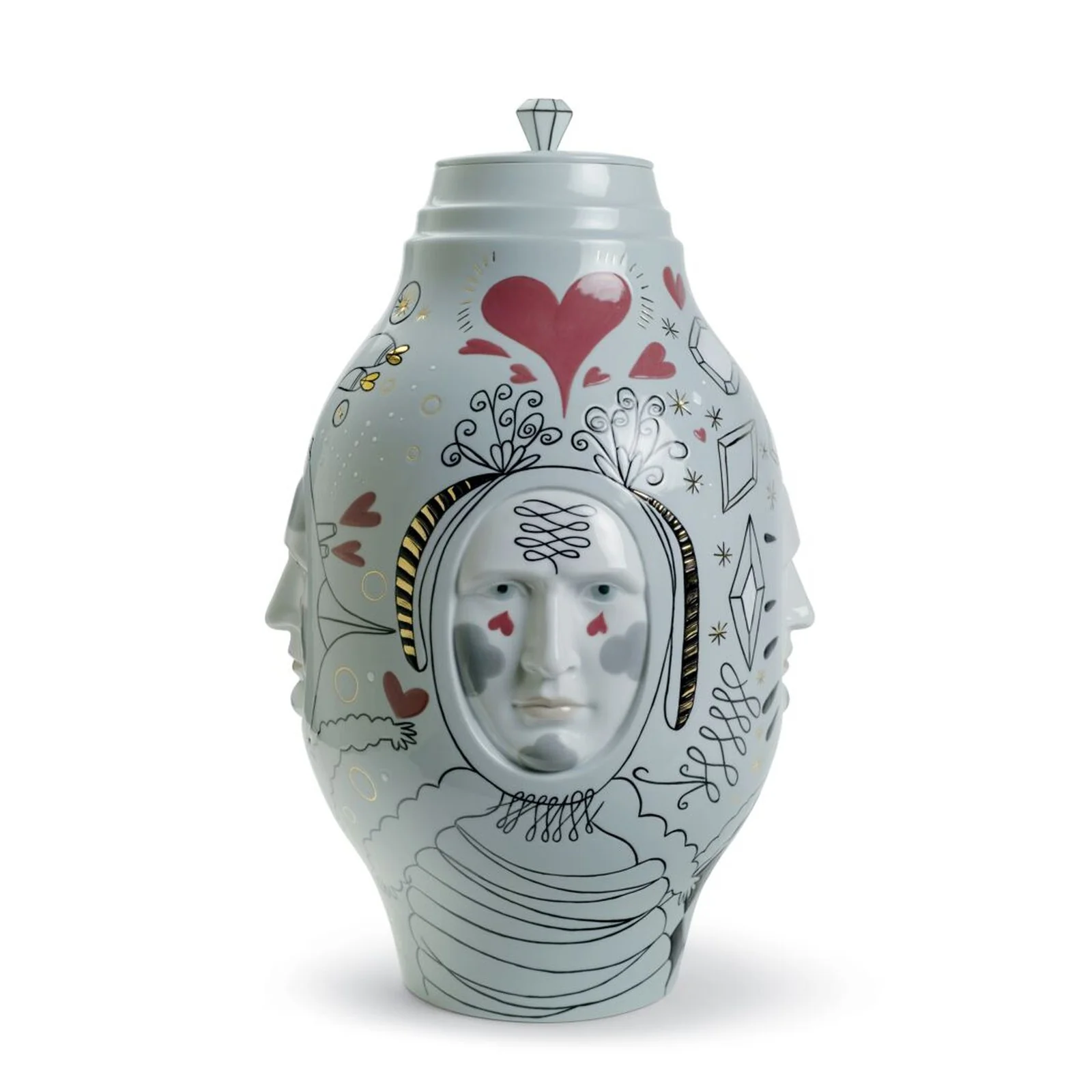 Lladro Conversation Vase - Image 11