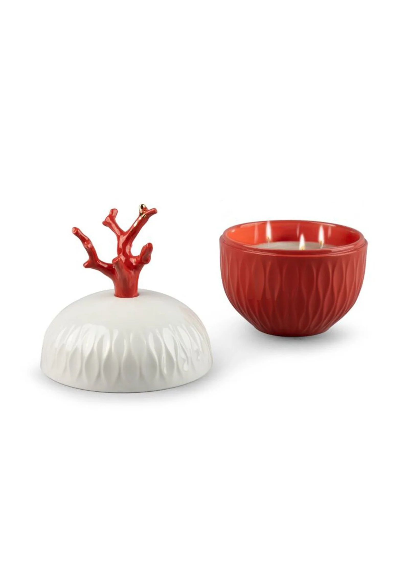 Lladro Coral Candle Mediterranean Beach Scent - Image 2