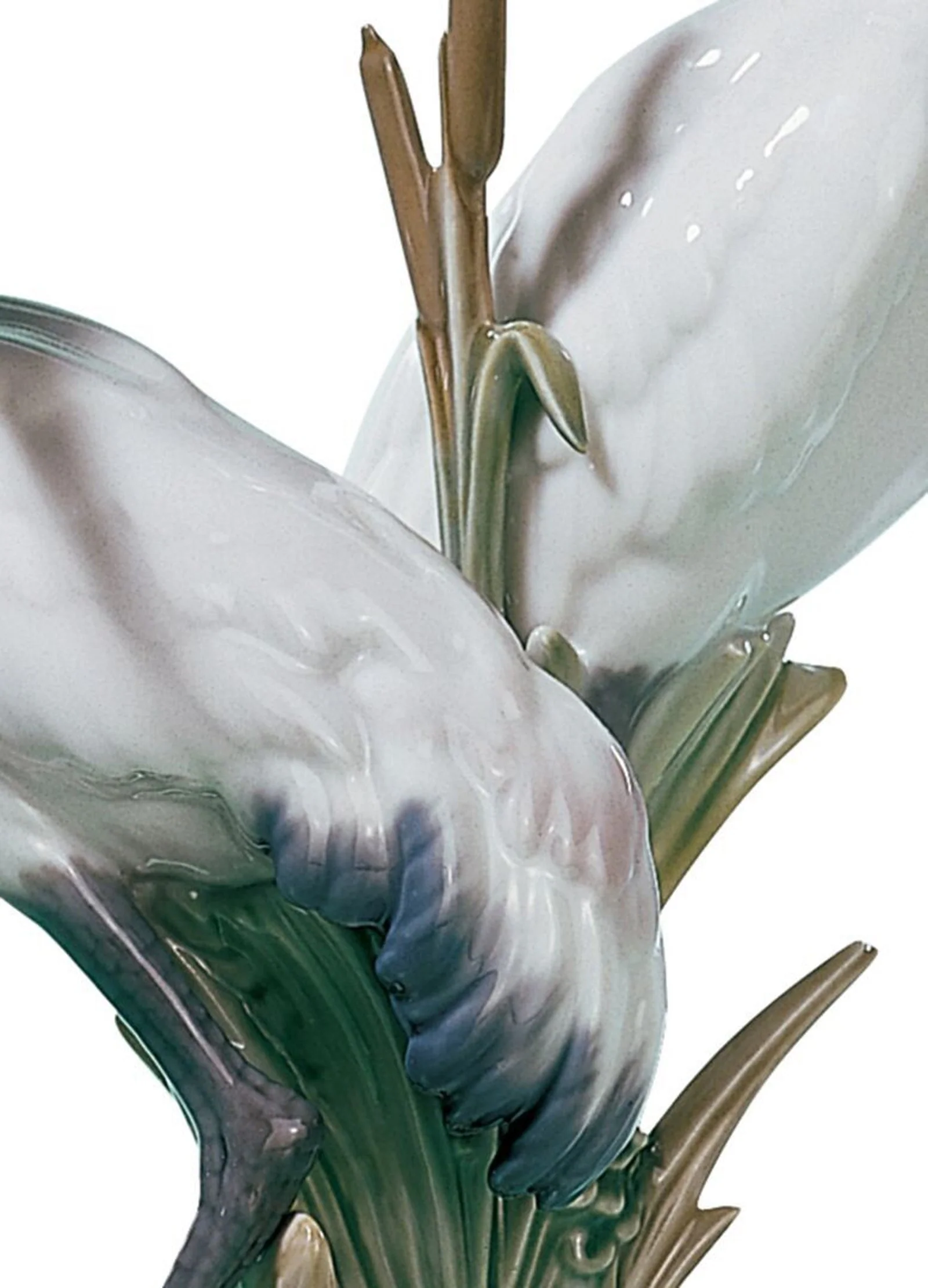 Lladro Courting Cranes Sculpture - Image 5