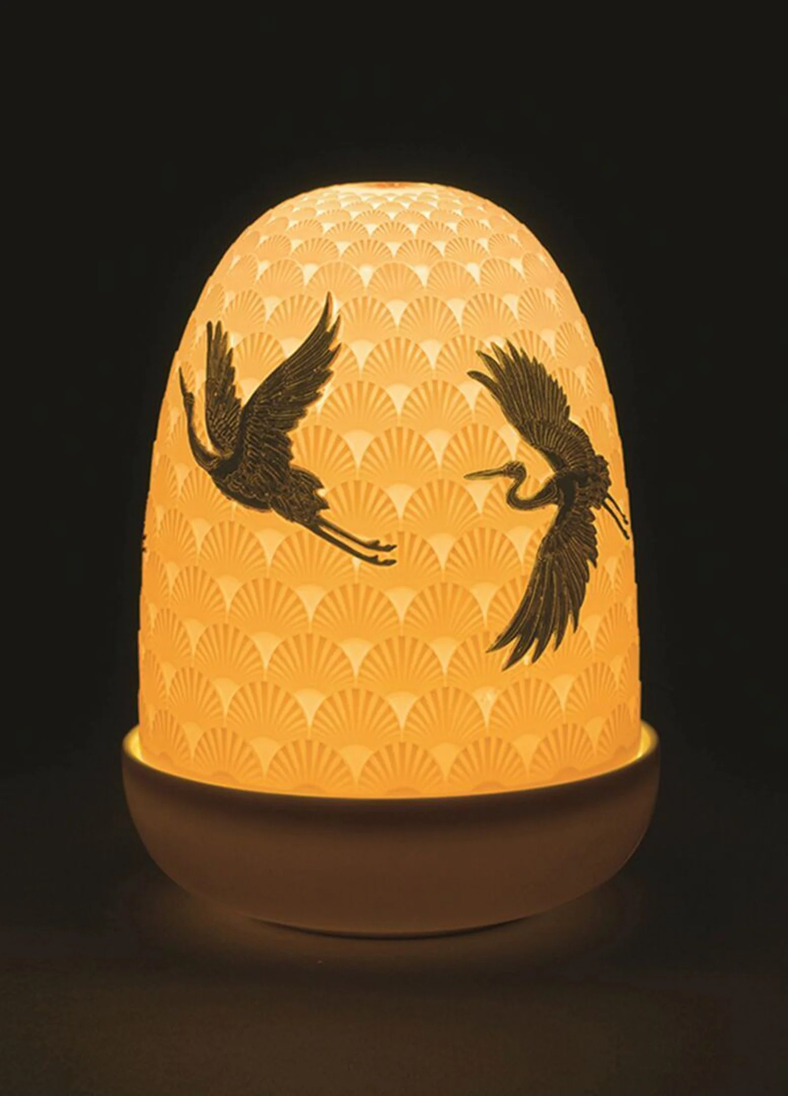 Lladro Cranes Dome Table Lamp - Image 2