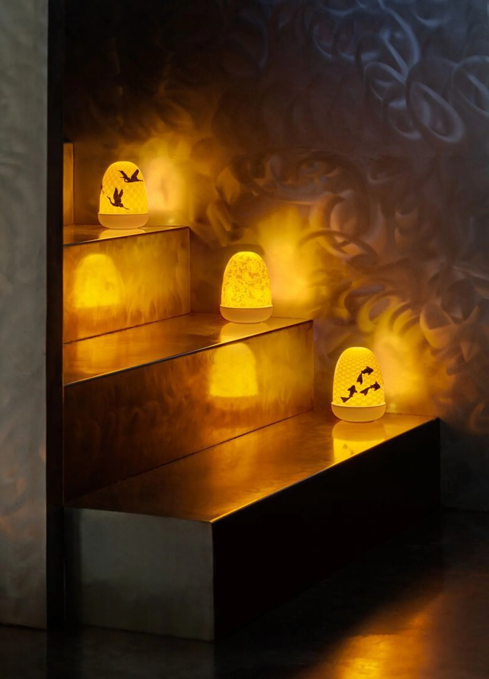 Lladro Cranes Dome Table Lamp - Image 5
