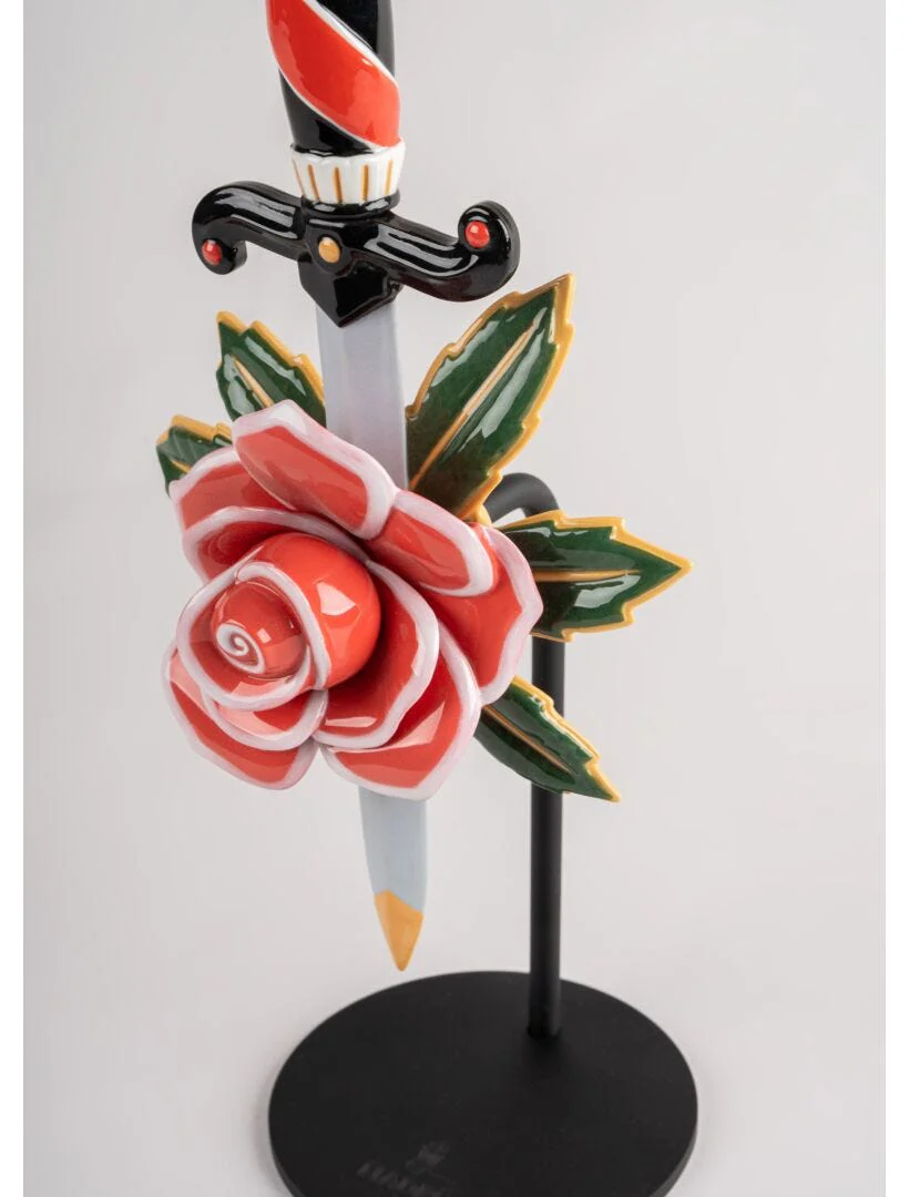 Lladro Dagger And Rose - Image 4