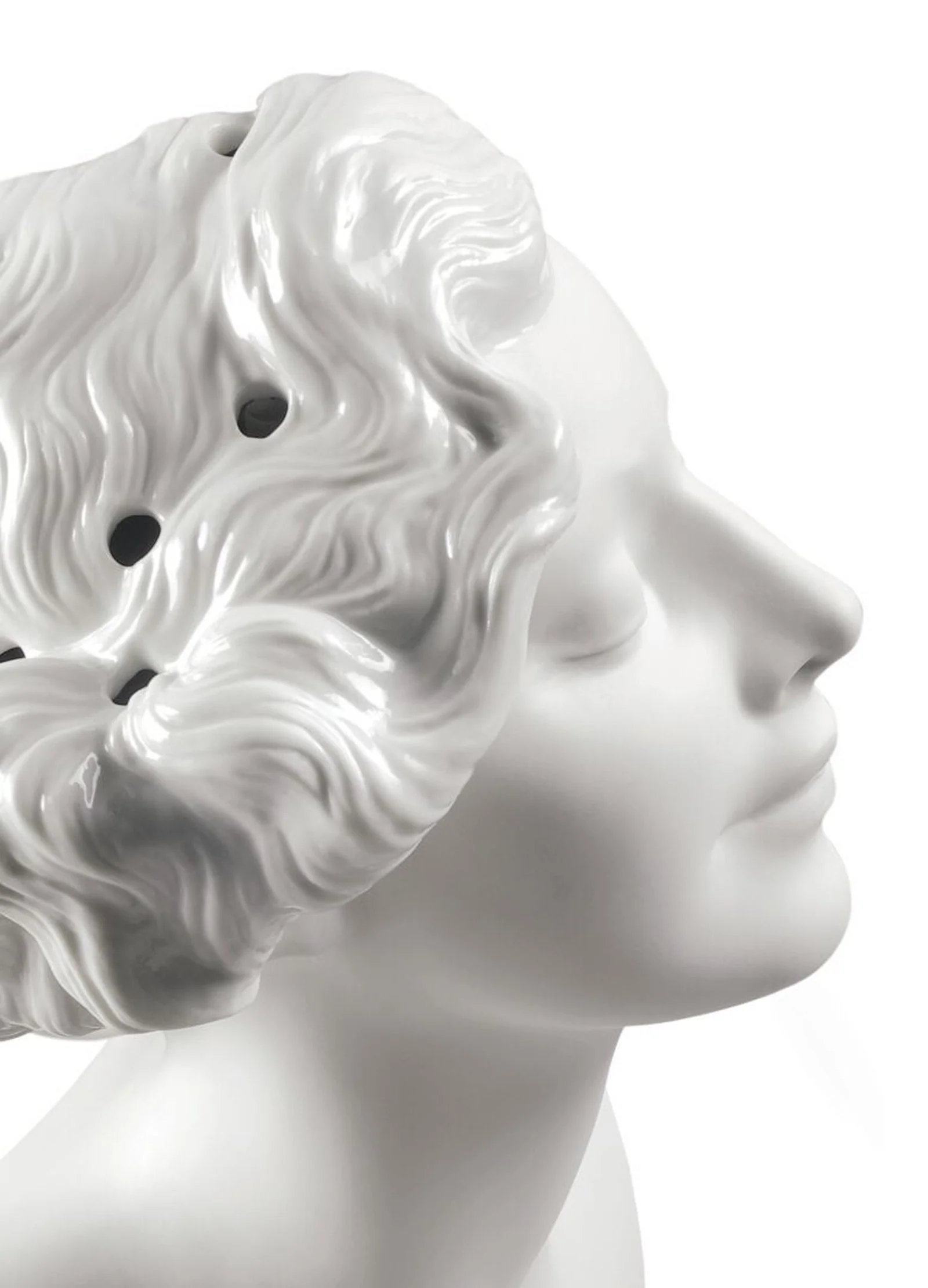 Lladro Daisy Woman Bust Vase - Image 3