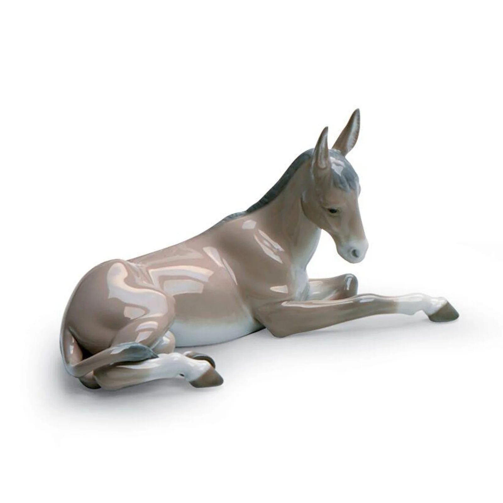 Lladro Donkey Naitvity Figurine - Image 4