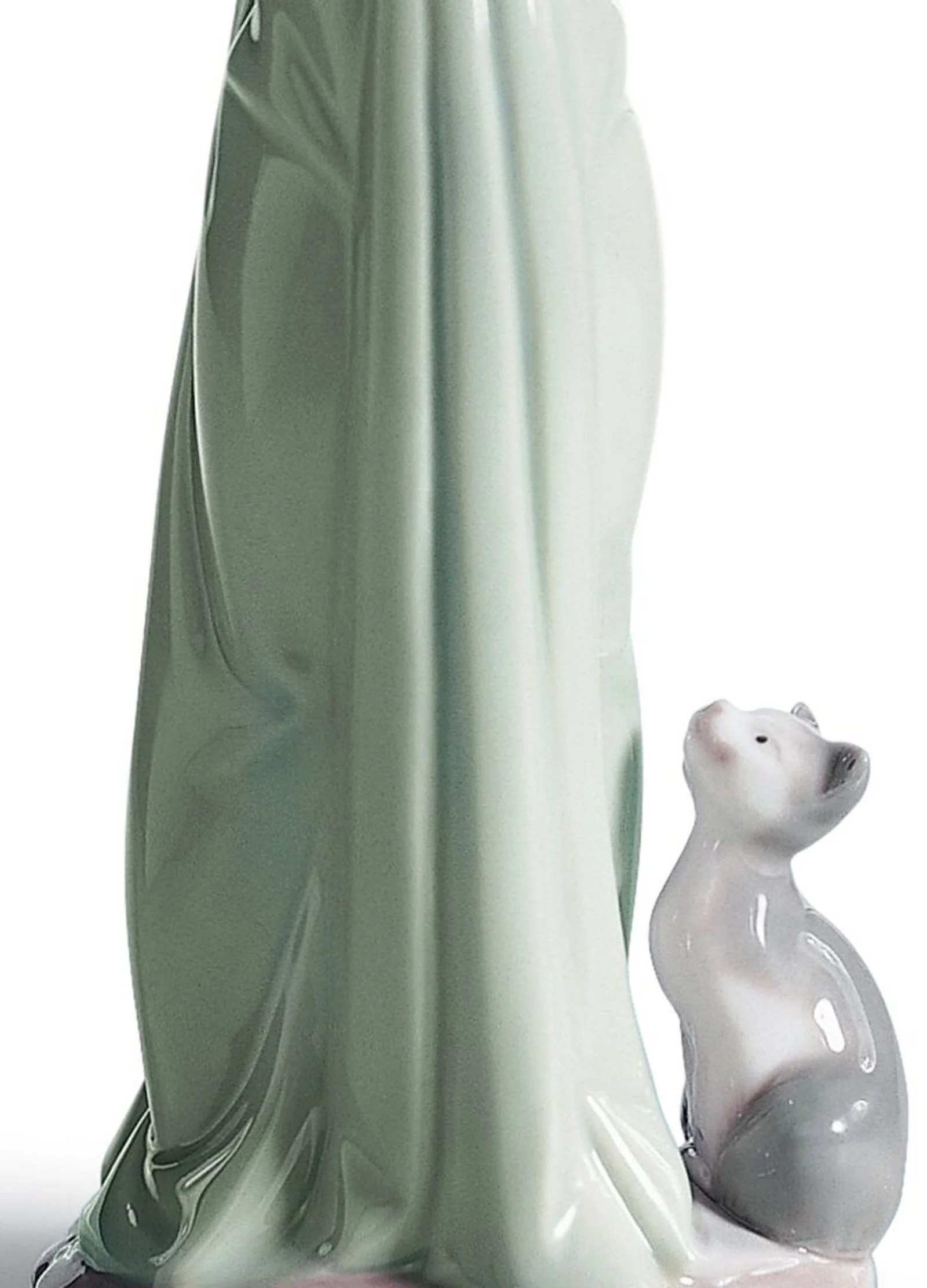 Lladro Don't Forget Me Girl Figurine - Image 4