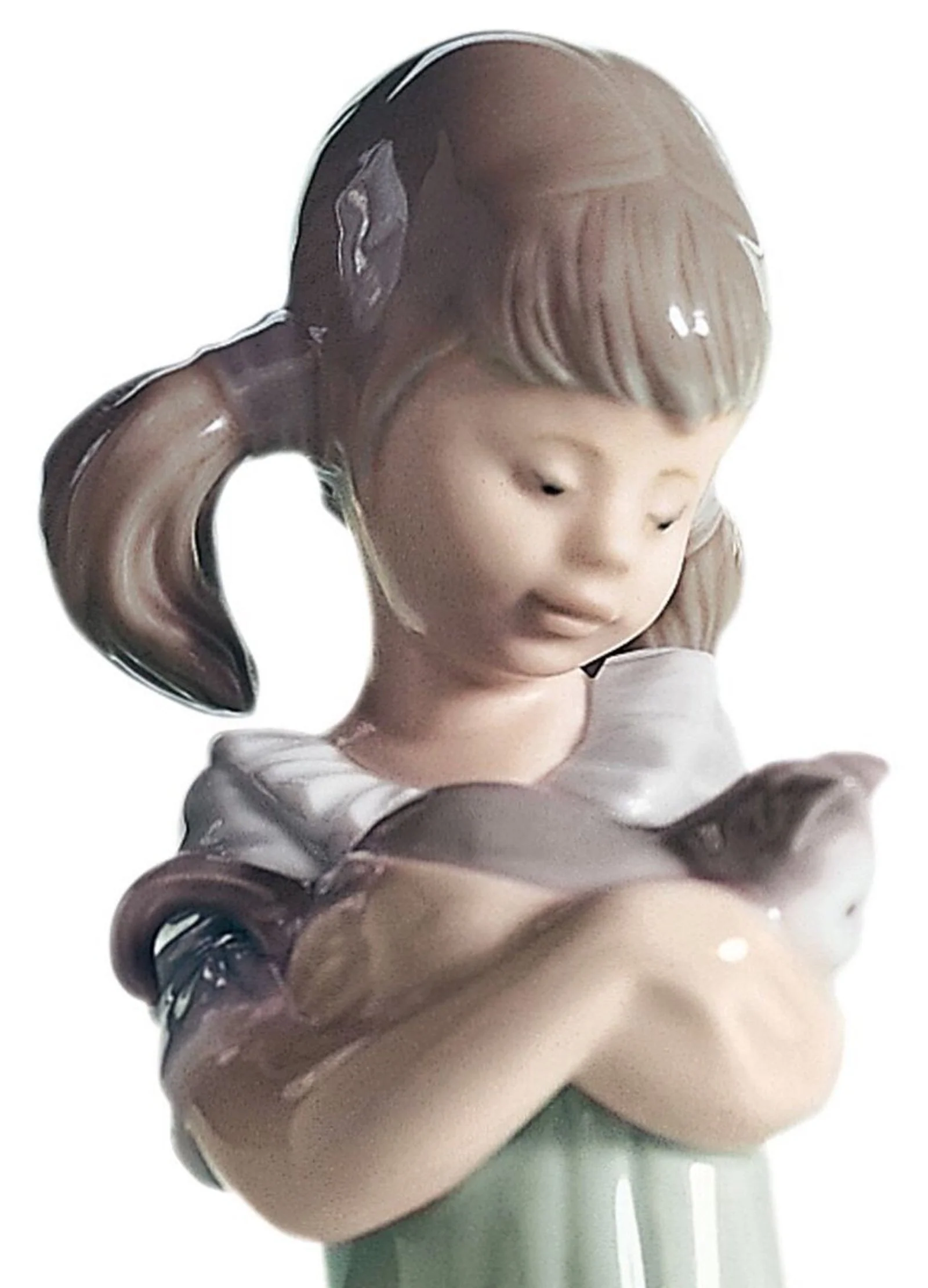Lladro Don't Forget Me Girl Figurine - Image 5