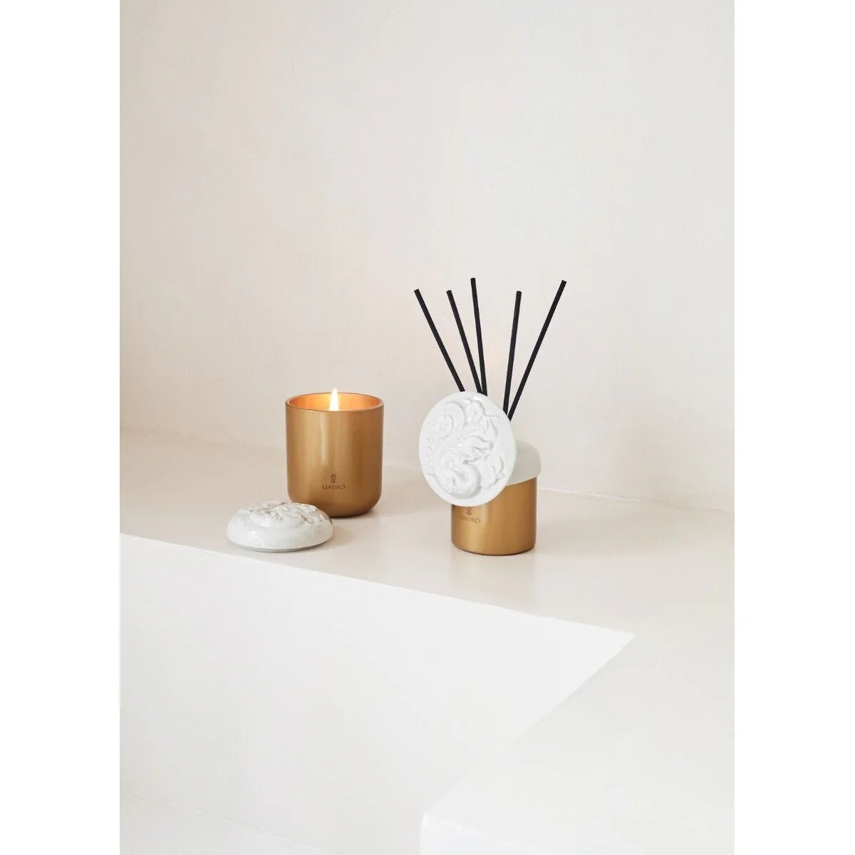 Lladro Dragon Candle - Redwood Fire - Image 2