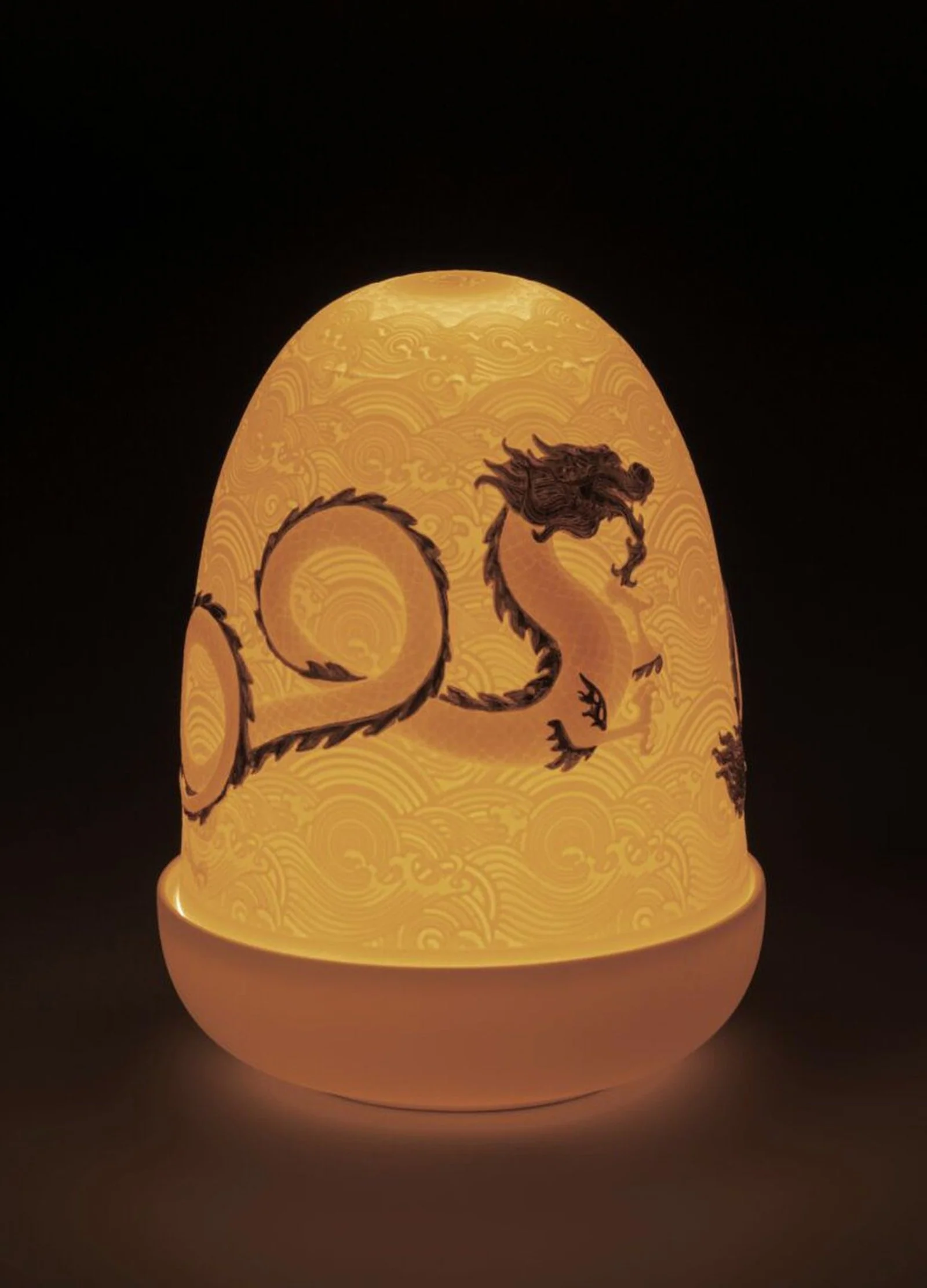 Lladro Dragons Dome Table Lamp - Image 3