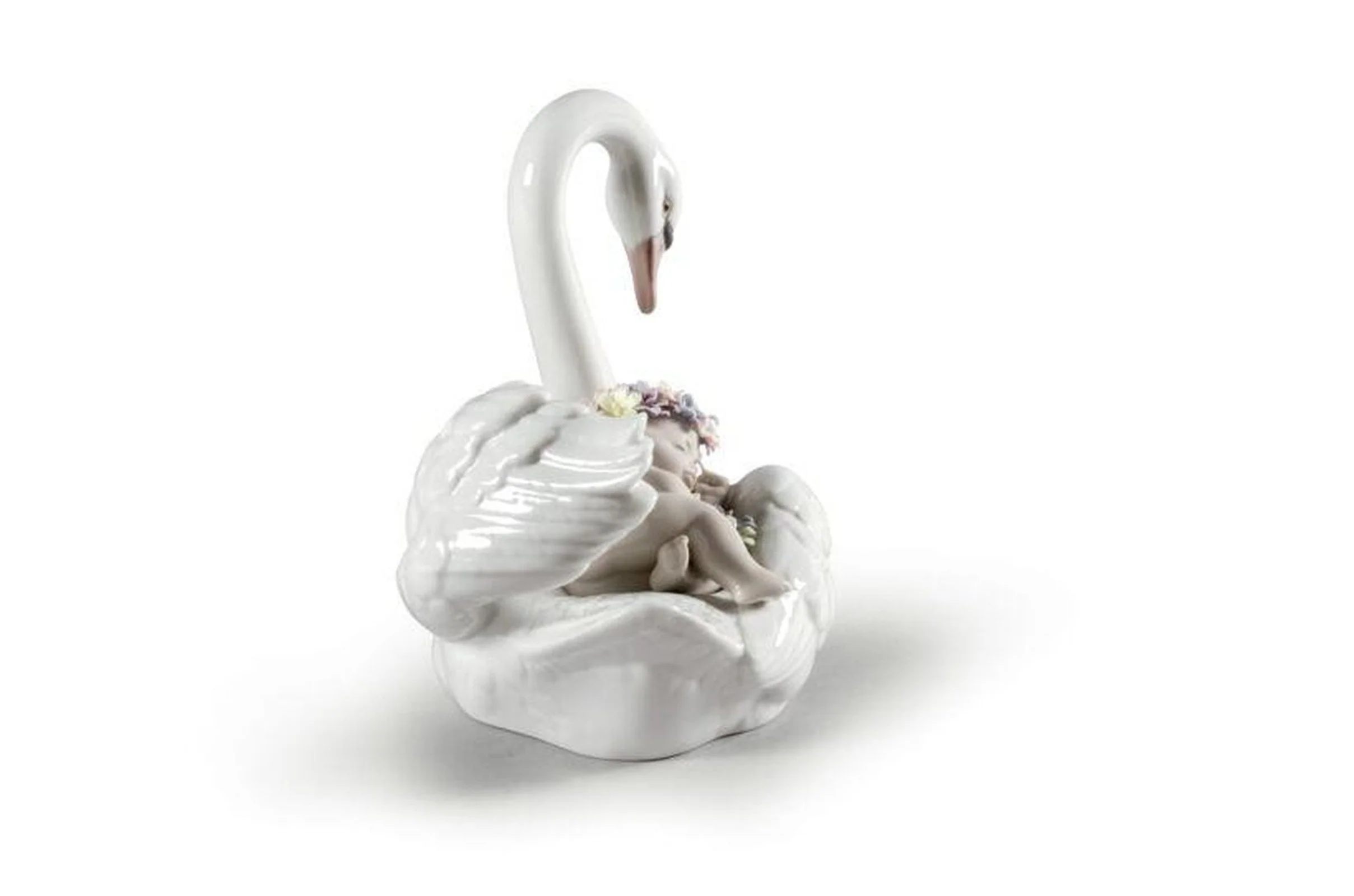 Lladro Drifting through Dreamland Swan Figurine - Image 2
