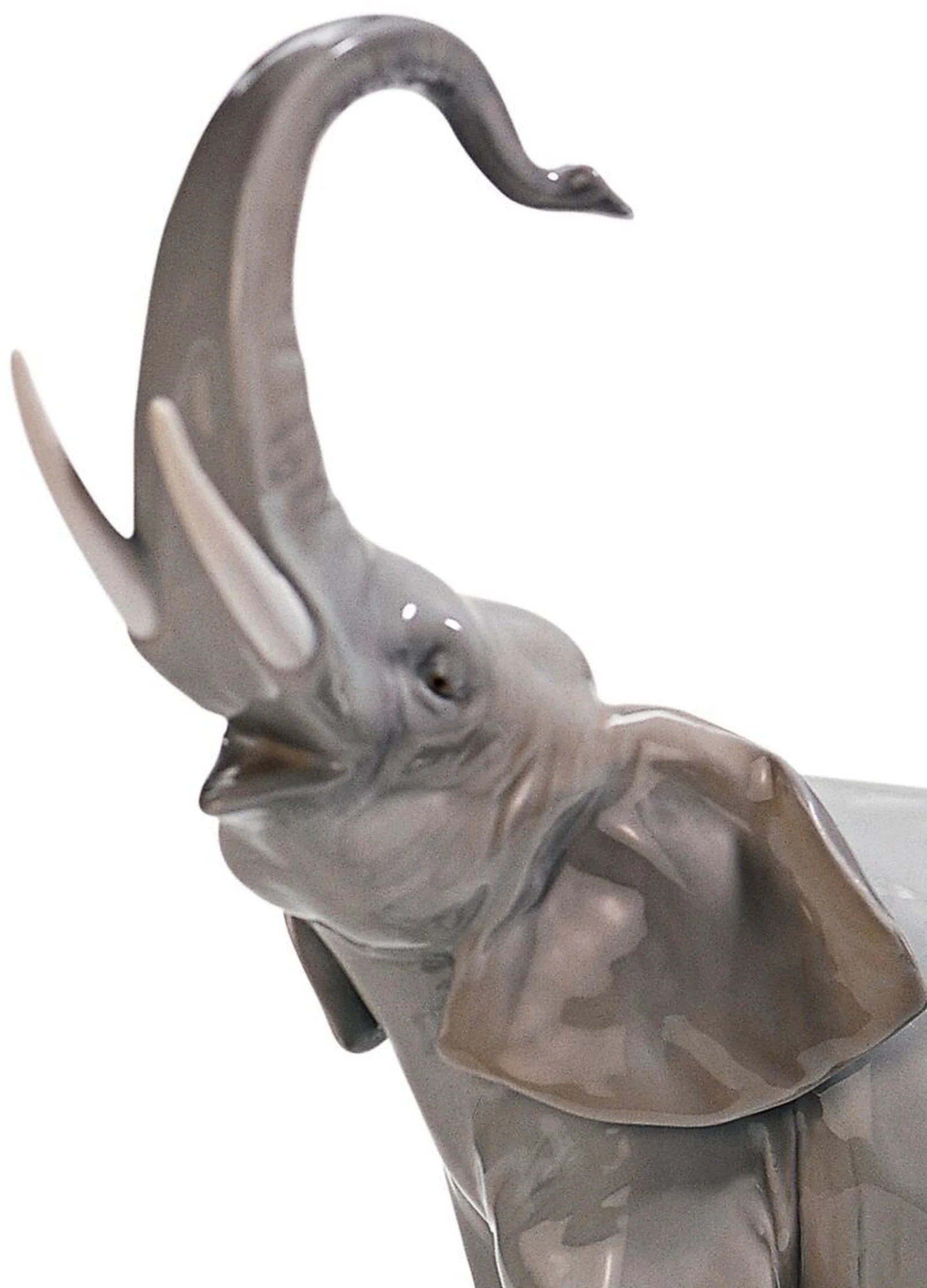 Lladro Elephants Walking Figurine - Image 5