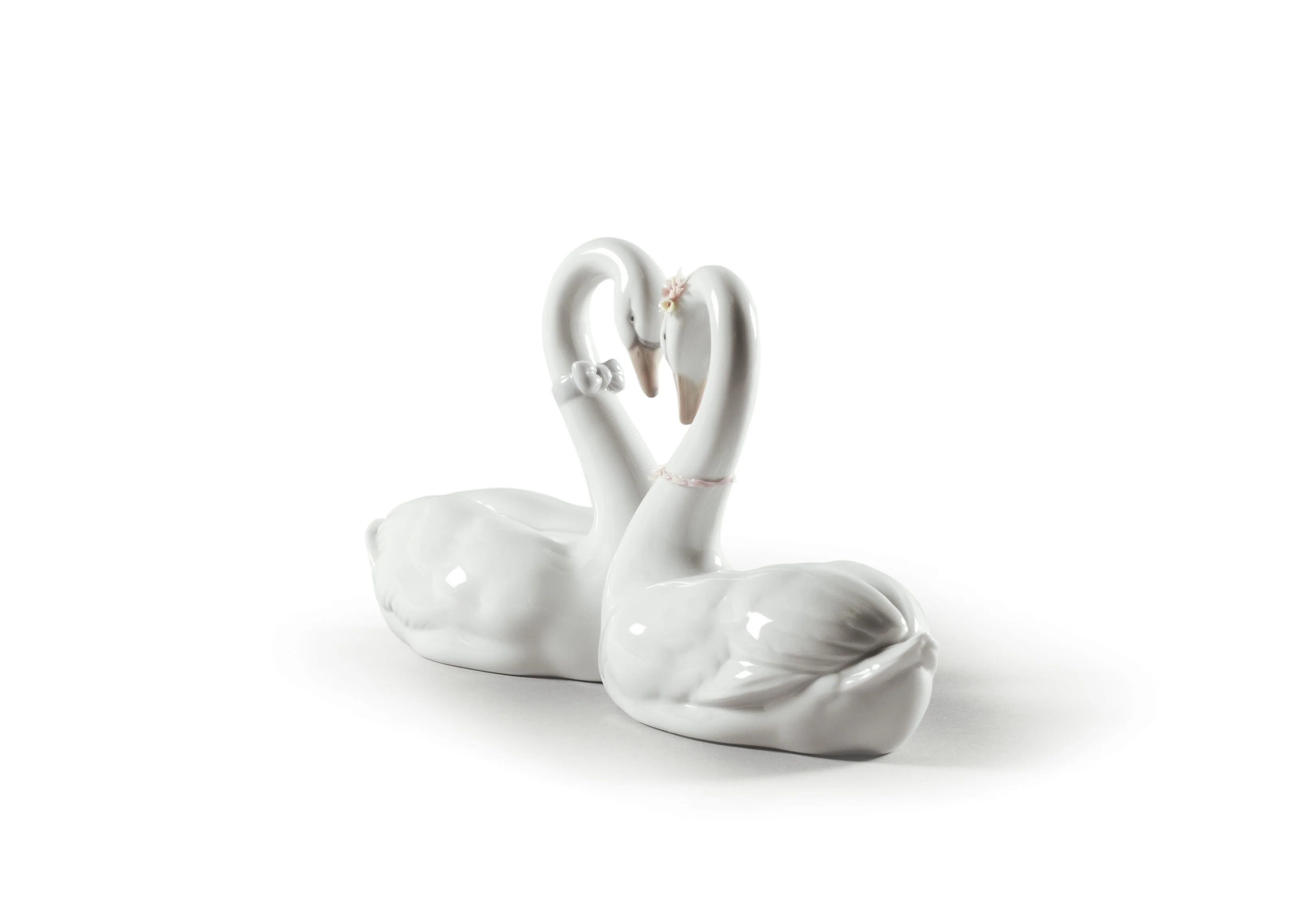 Lladro Endless Love Swans Figurine - Image 2