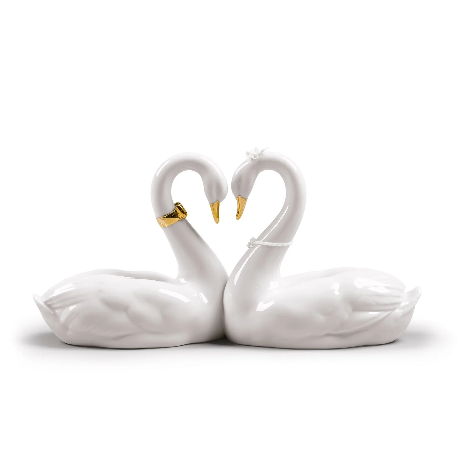 Lladro Endless Love Swans Figurine - Image 6