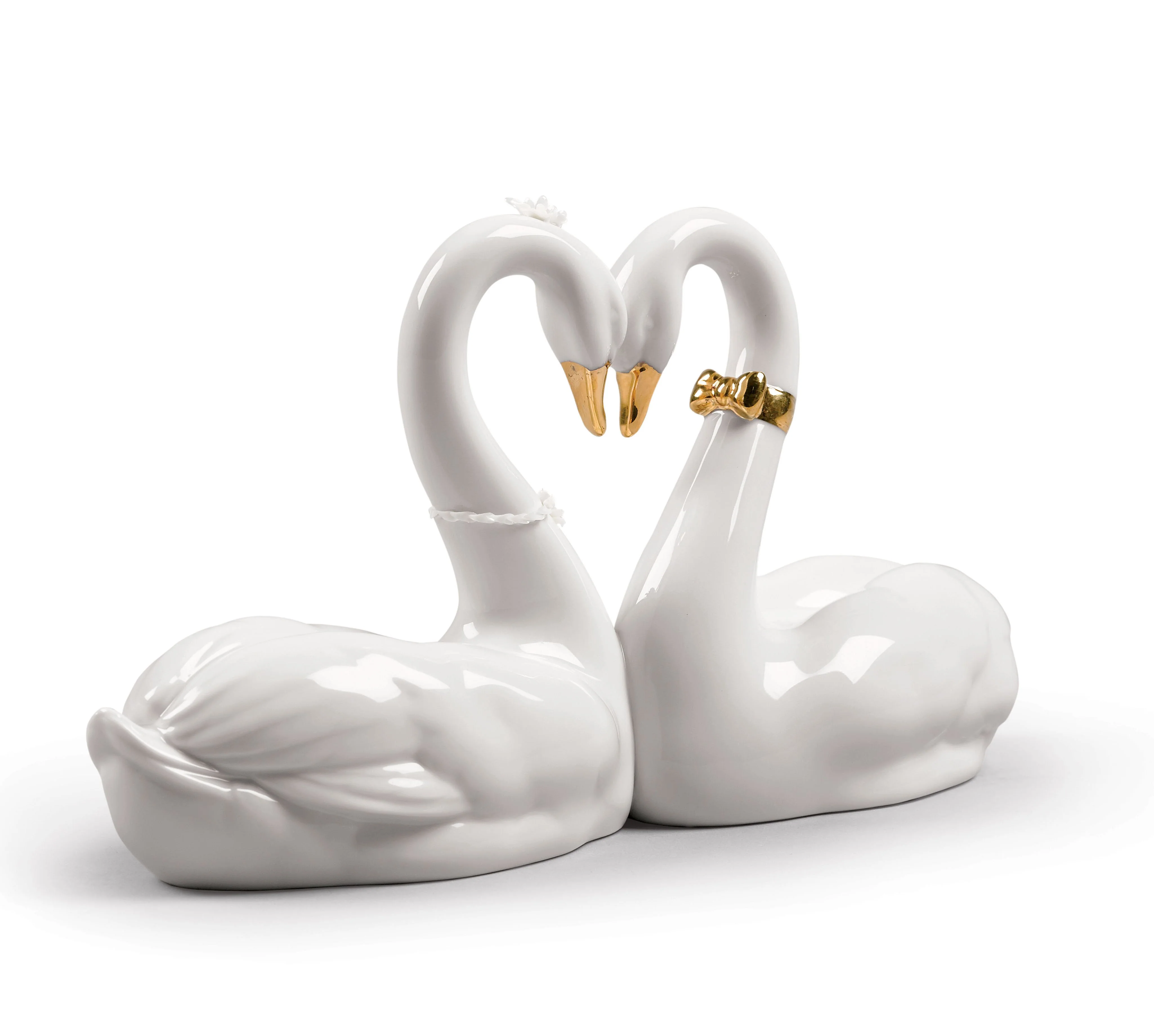 Lladro Endless Love Swans Figurine - Image 7