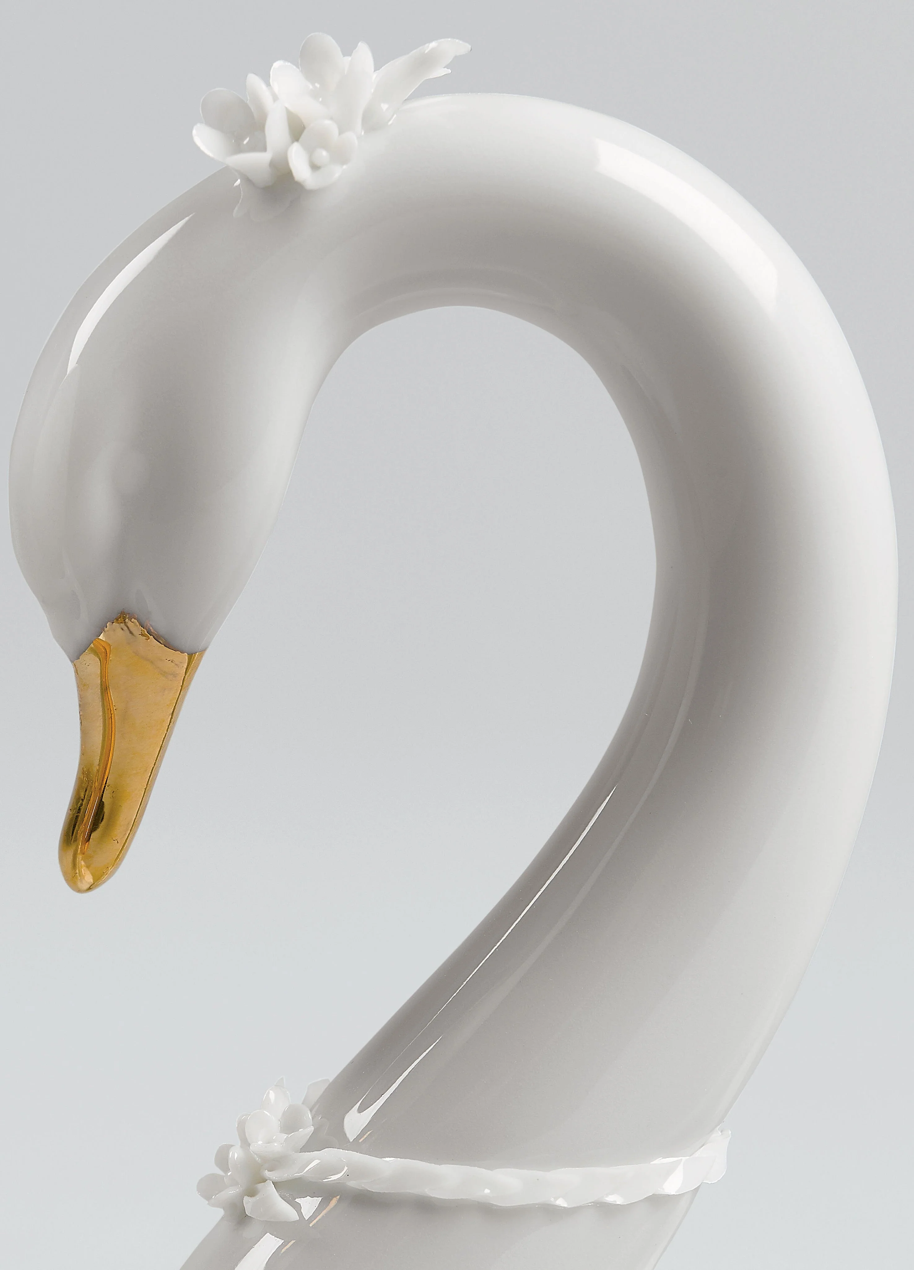 Lladro Endless Love Swans Figurine - Image 9