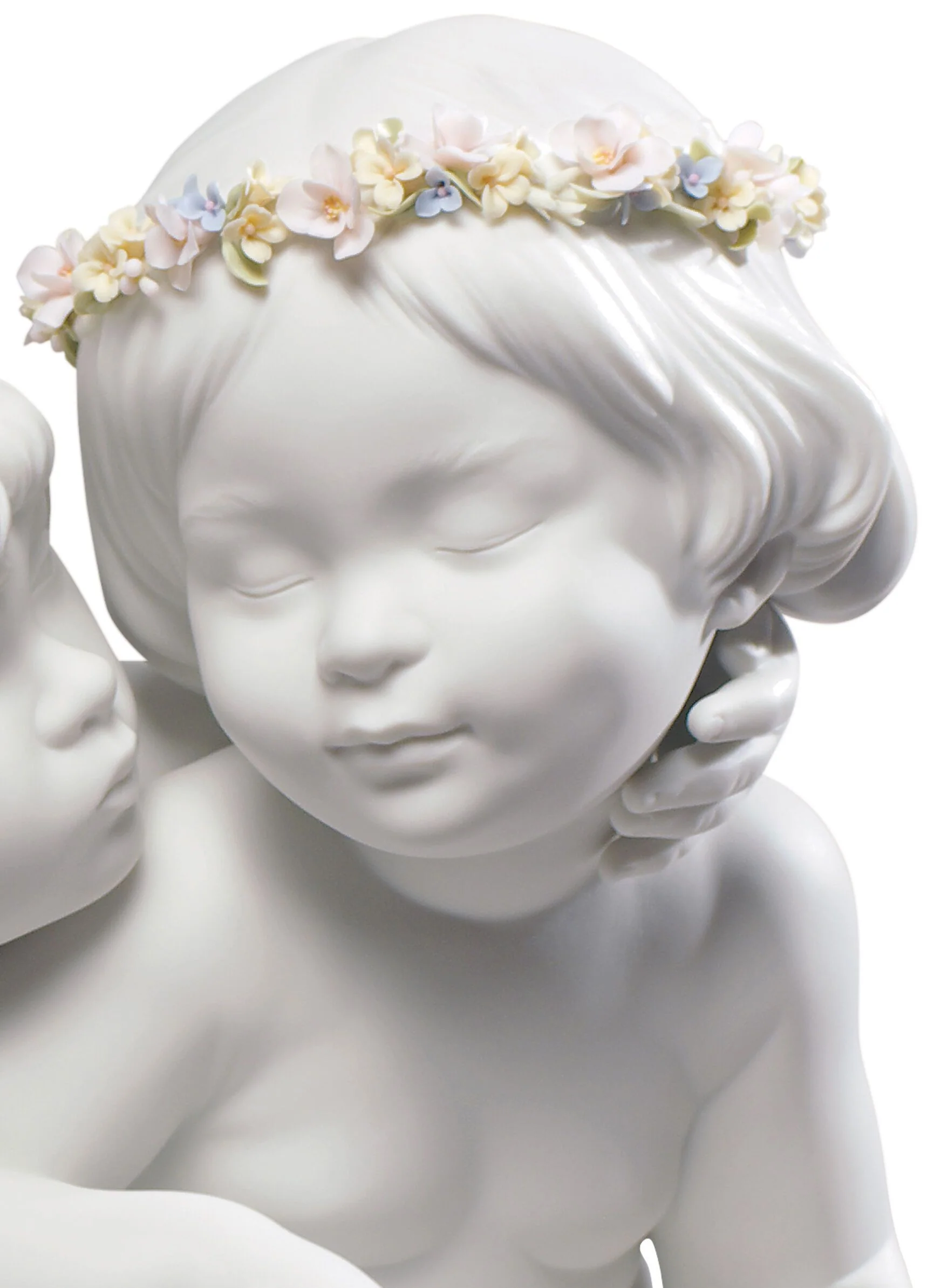 Lladro Eros and Psyche Angels Figurine - Image 2
