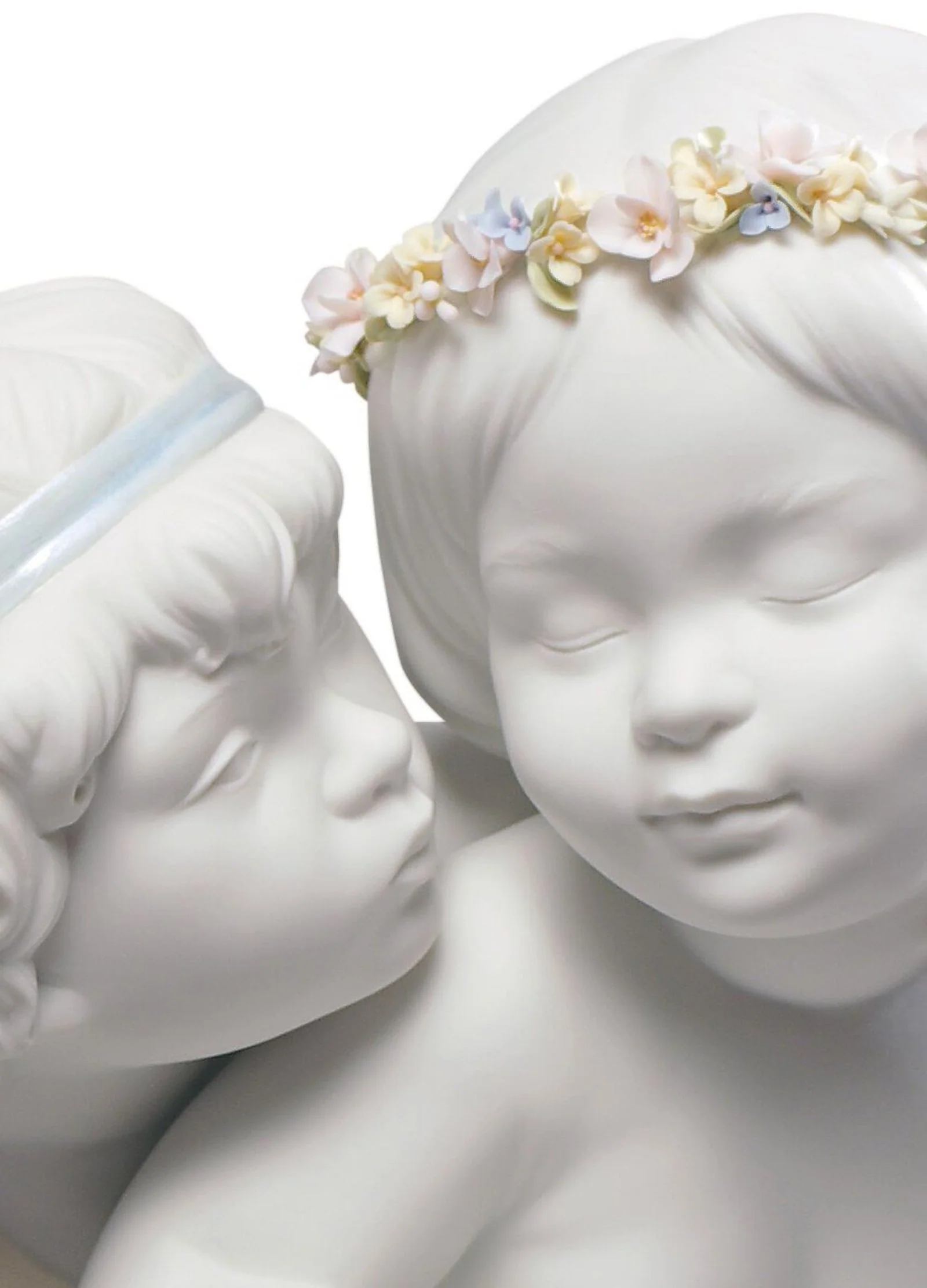 Lladro Eros and Psyche Angels Figurine - Image 3