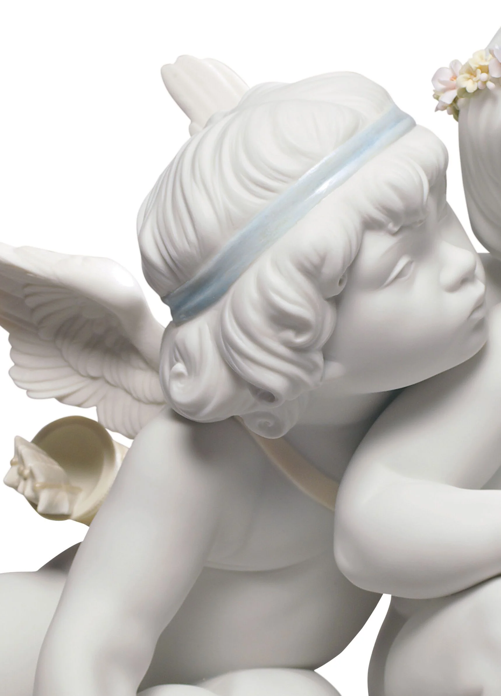 Lladro Eros and Psyche Angels Figurine - Image 4
