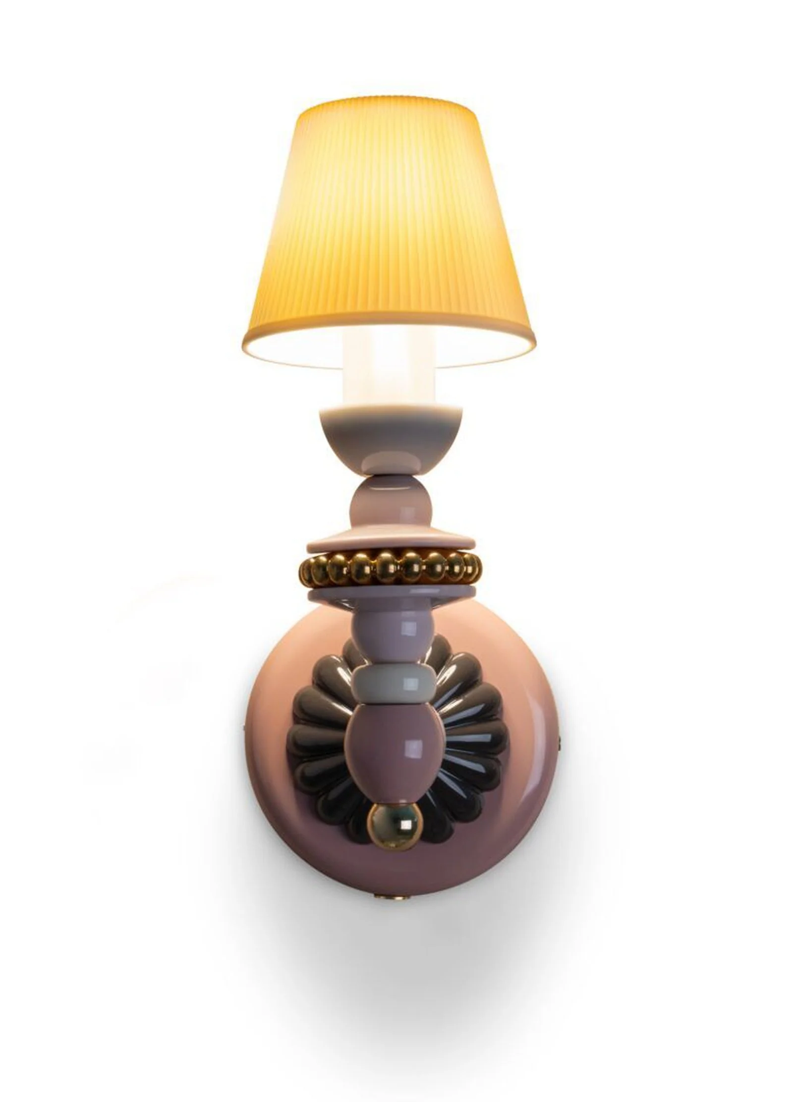 Lladro Firefly Wall Sconce Pink and Gold (US) - Image 2