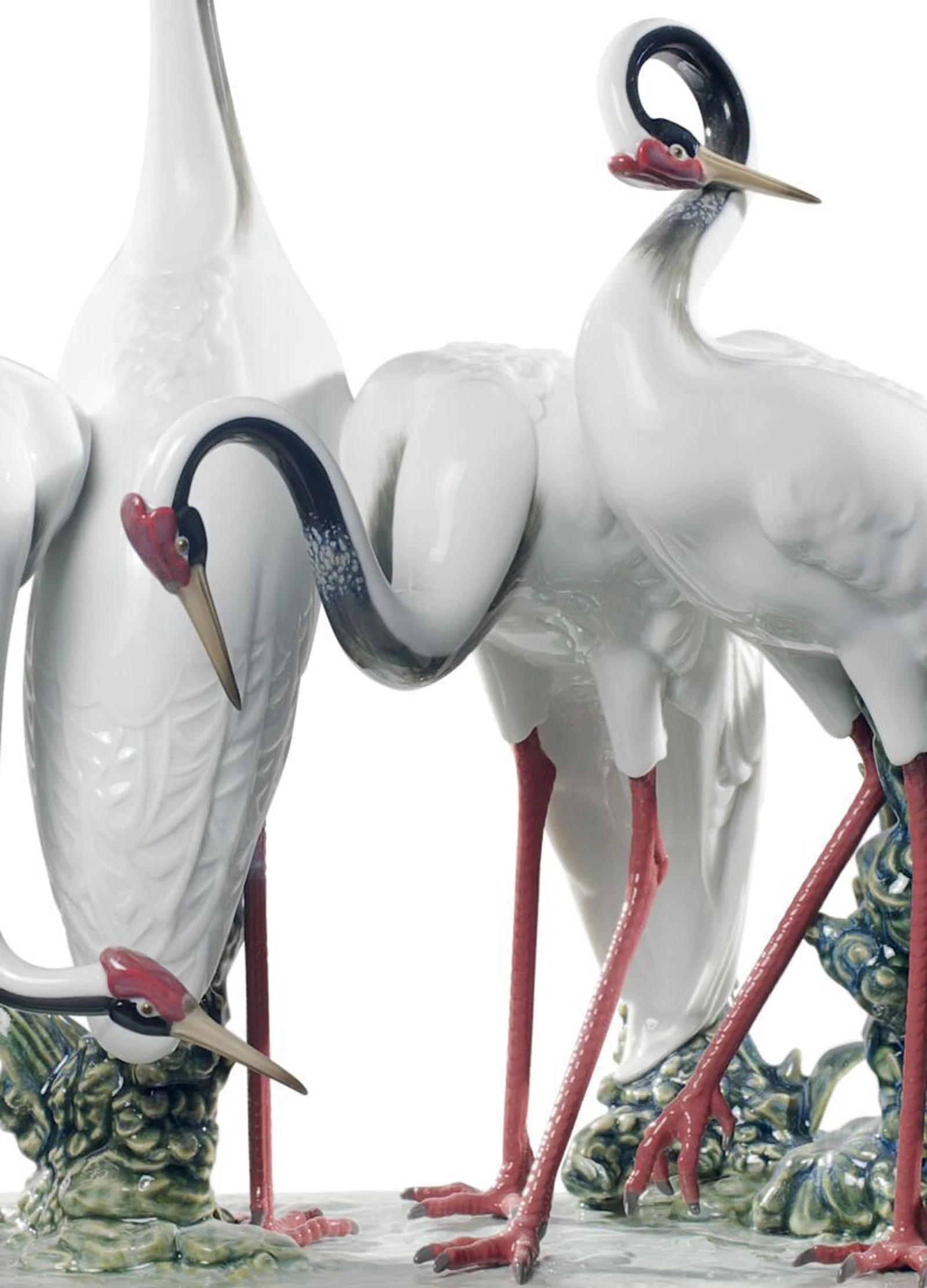 Lladro Flock of Cranes Sculpture Limited Edition - Image 3