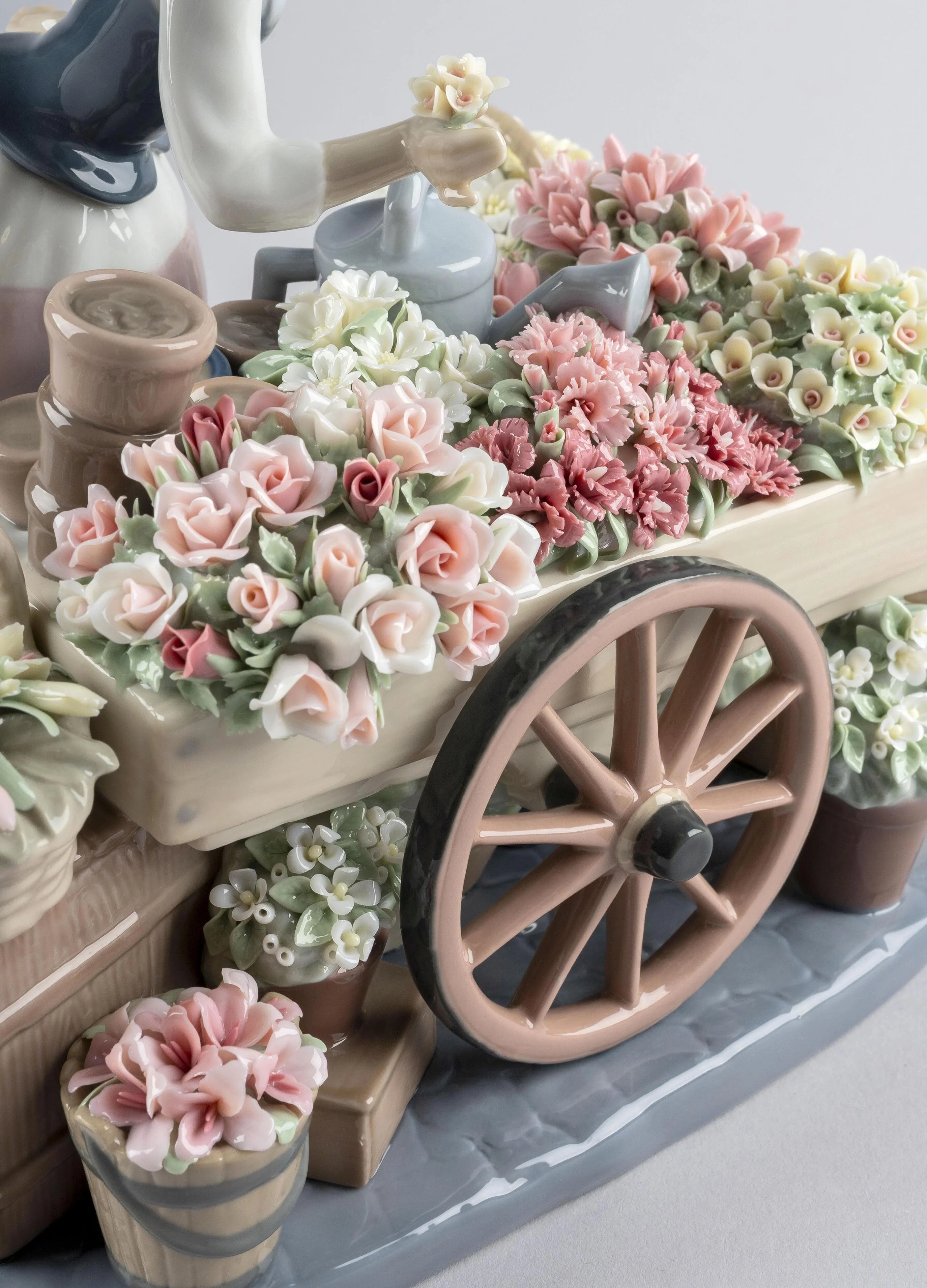 Lladro Flowers of The Season Woman Sculpture - Image 6