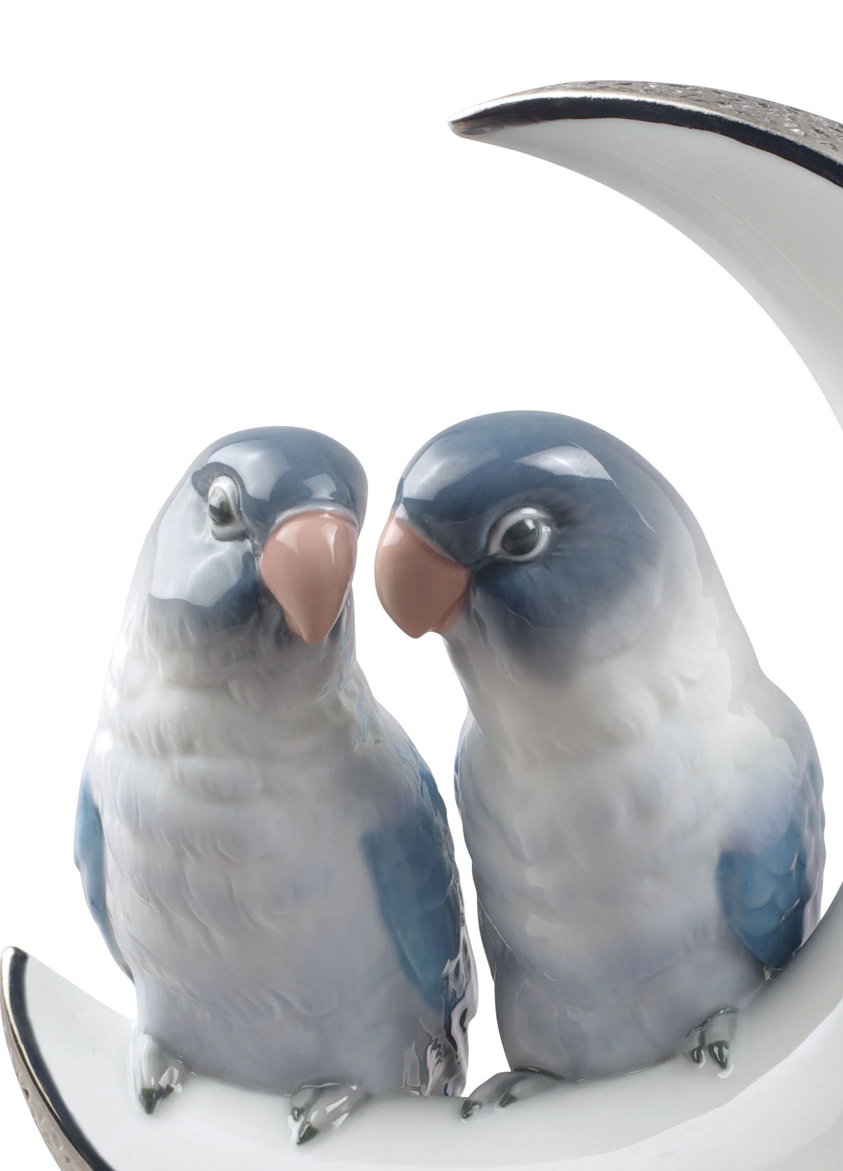 Lladro Fly Me to The Moon Birds Figurine - Image 3