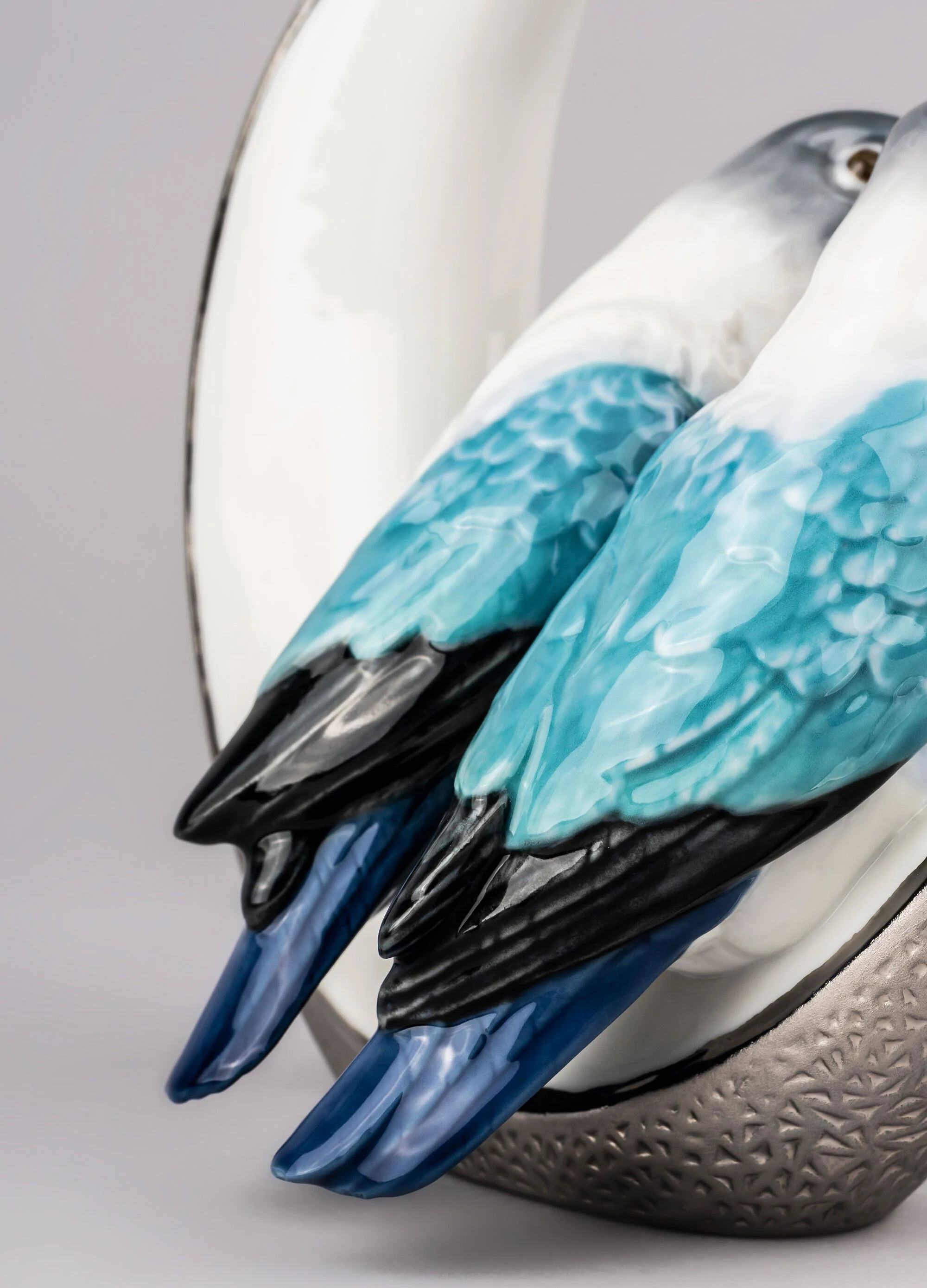 Lladro Fly Me to The Moon Birds Figurine - Image 5