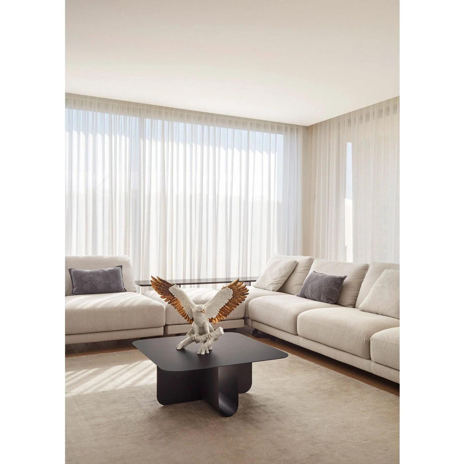 Lladro Freedom Eagle (White-Copper) - Image 2