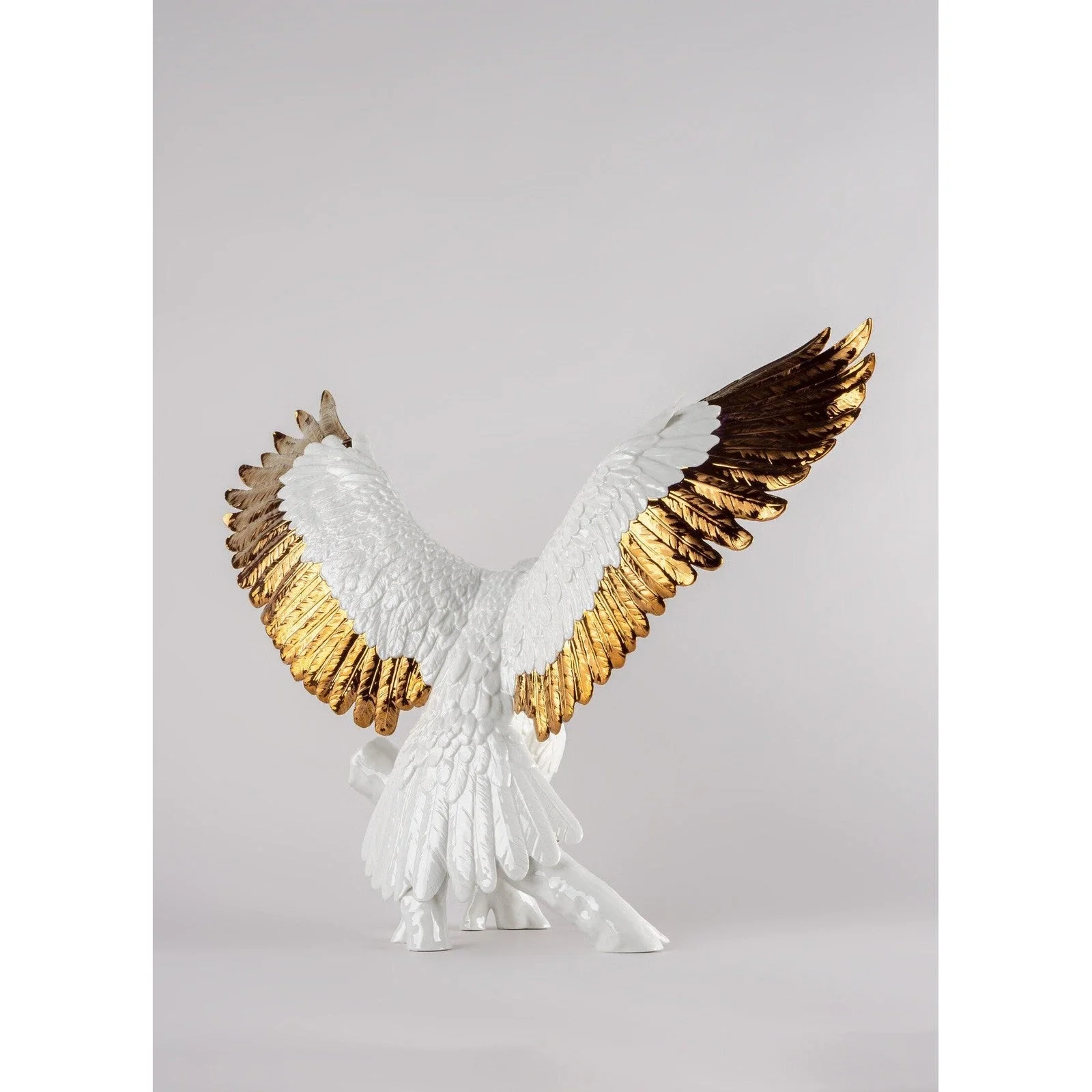 Lladro Freedom Eagle (White-Copper) - Image 5