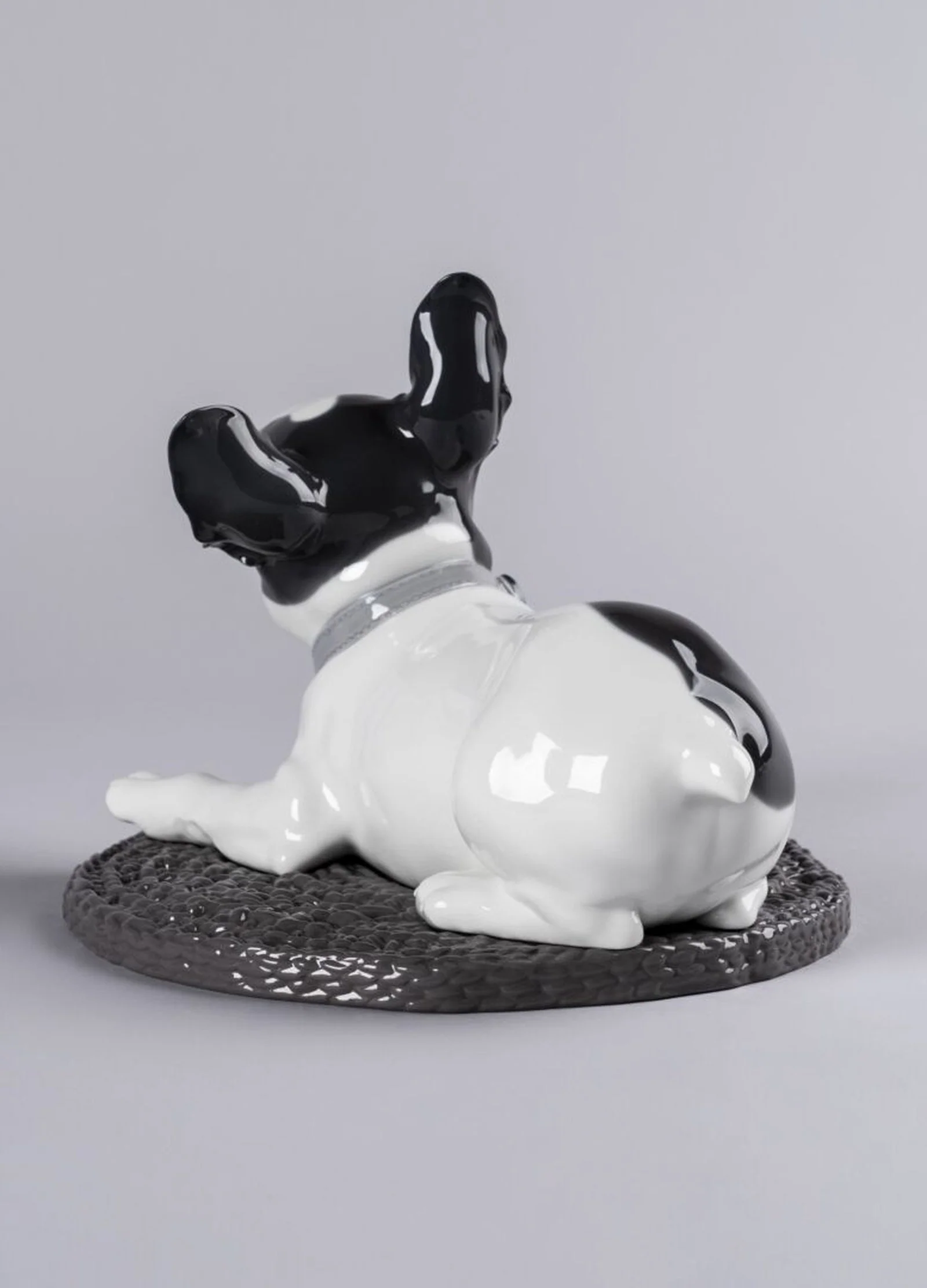 Lladro French Bulldog with Macarons Dog Figurine - Image 4