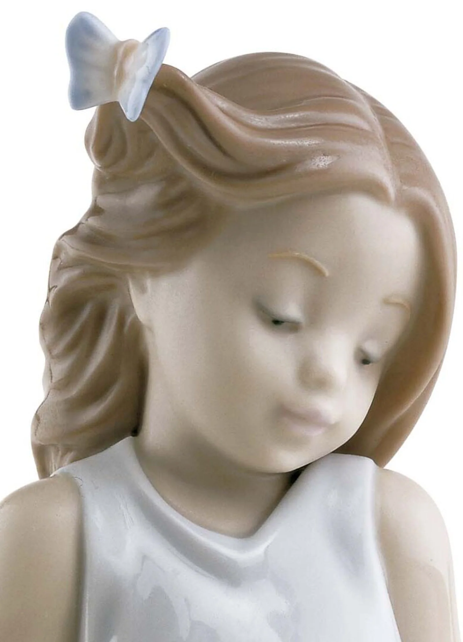 Lladro Friend of The Butterflies Girl Figurine - Image 2