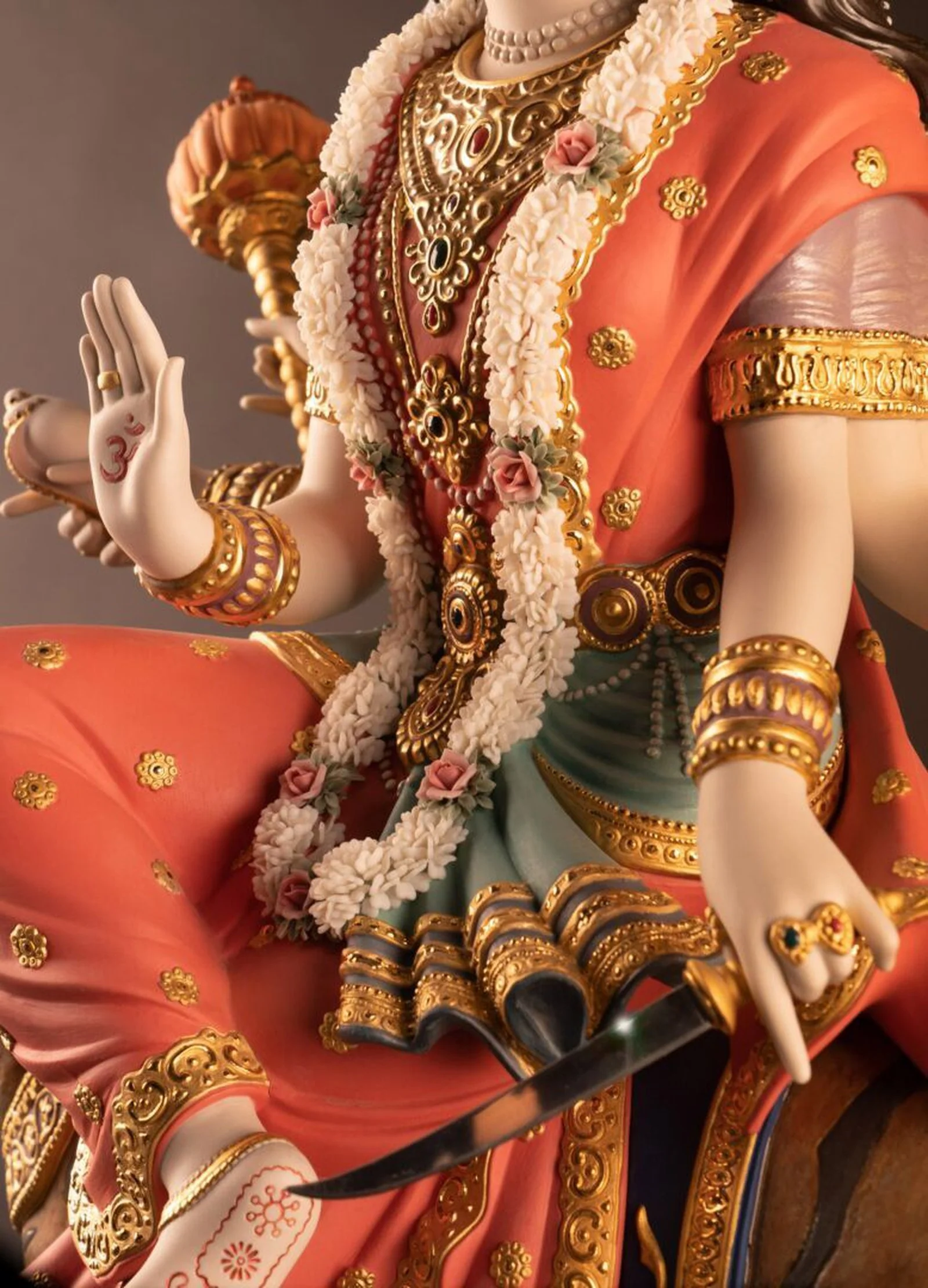 Lladro Goddess Durga Sculpture Limted Edition - Image 2