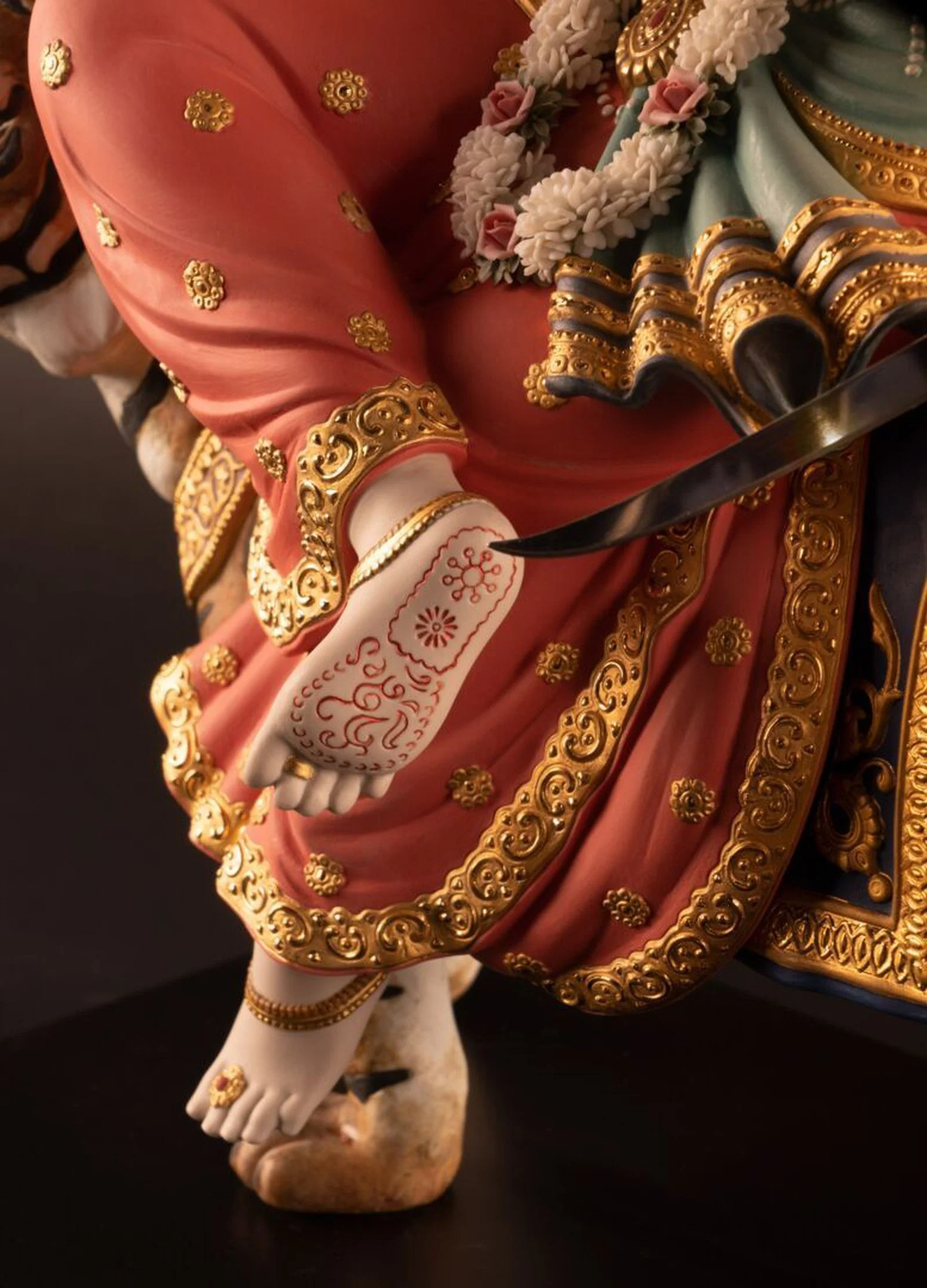 Lladro Goddess Durga Sculpture Limted Edition - Image 3