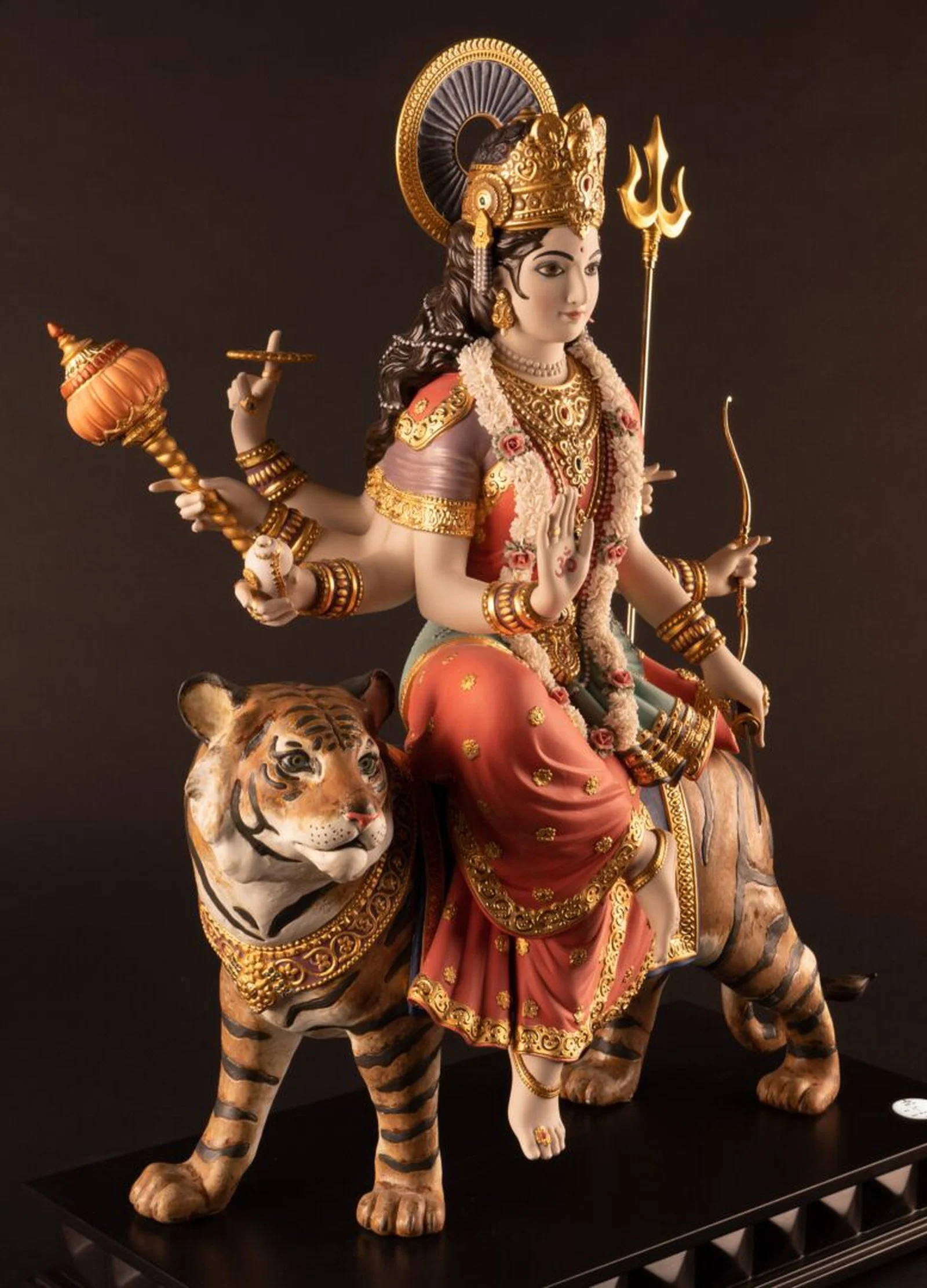 Lladro Goddess Durga Sculpture Limted Edition - Image 4